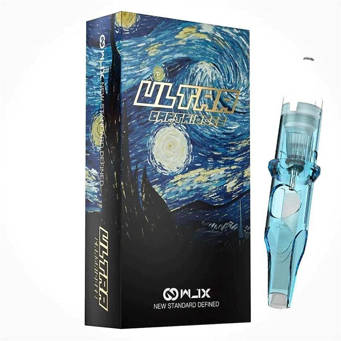 WJX Ultra Cartridges - 1019 RM-1 Round Magnum Long Taper - Kartuş Dövme İğnesi