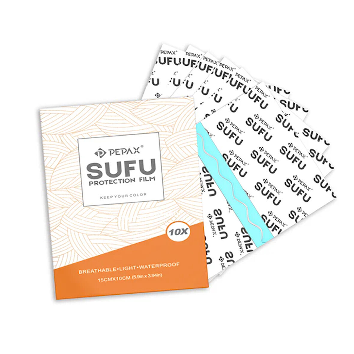 Pepax Sufu - Dövme Sonrası Koruyucu Bant Film - 15cmx10cm - 10 Adet