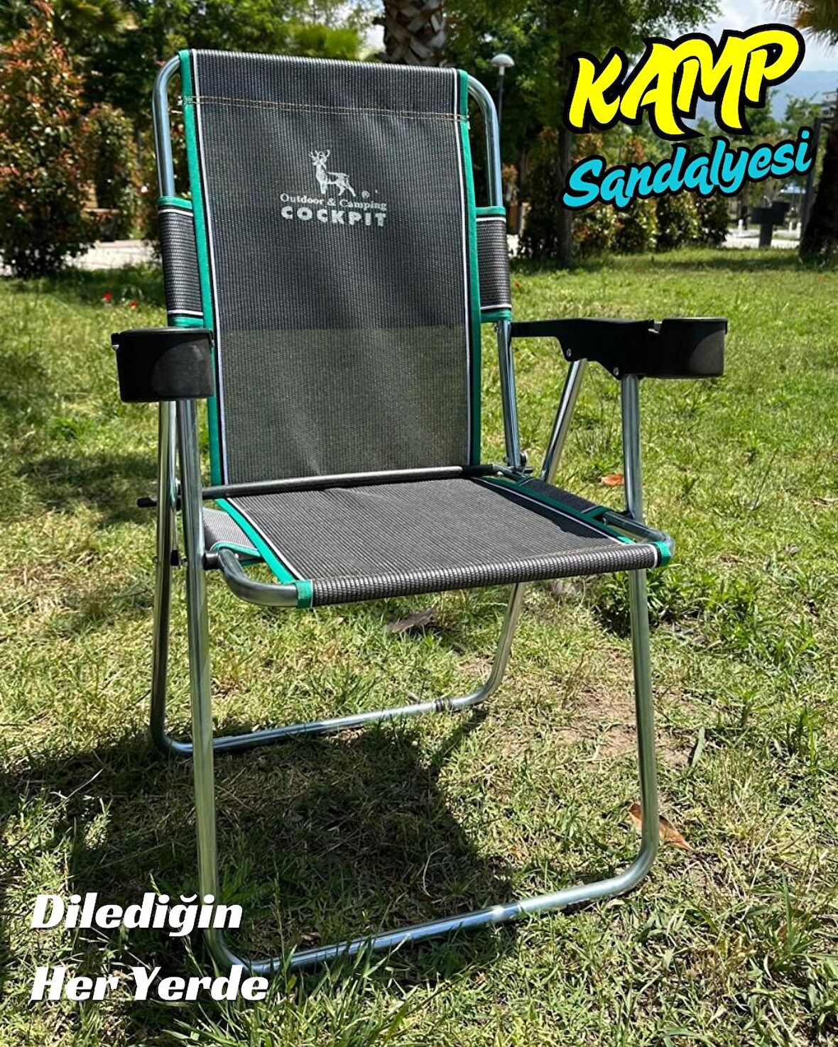 Cockpit Kamp ve Plaj Sandalyesi
