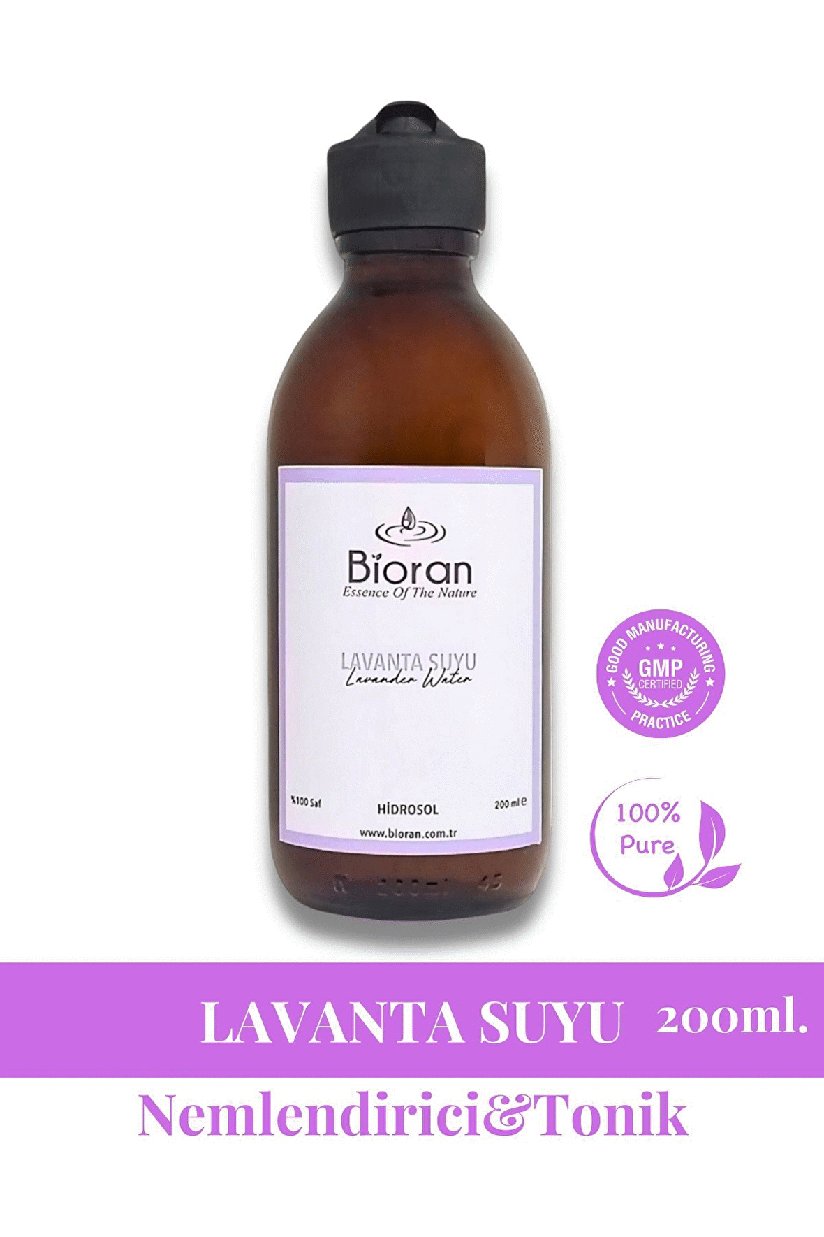 Lavanta Suyu Nemlendirici ve Antioksidan Tonik 200 ml