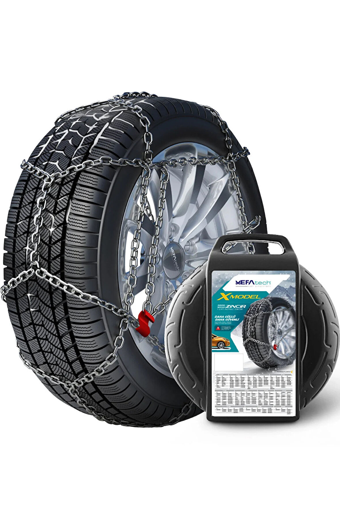 Araç Kar Patinaj Zinciri Takmatik 205 x 45 x r17