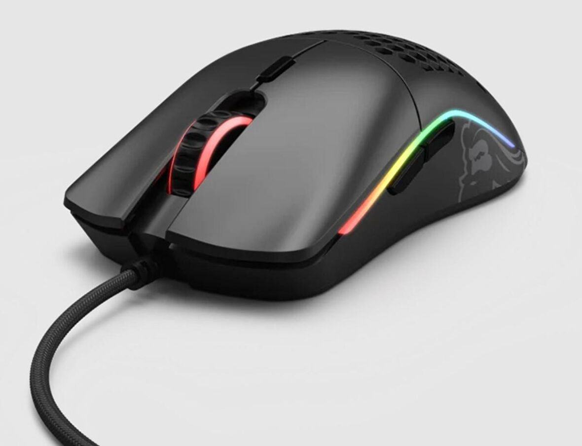 Glorious Model O- Kablolu Mat Siyah Orta/Küçük El RGB Oyuncu Mouse GOM-BLACK