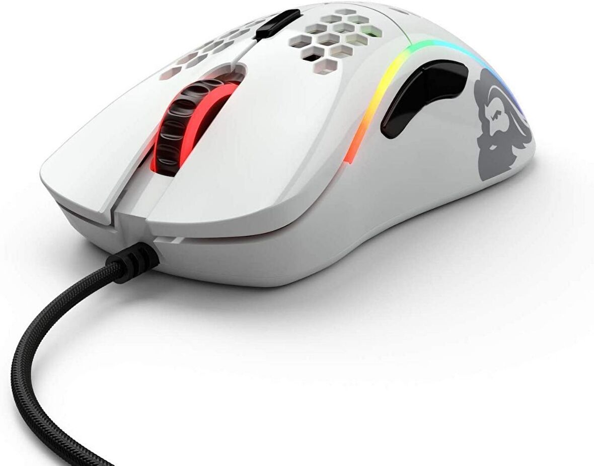 Glorious Model D Kablolu Parlak Siyah Orta/Küçük El RGB Oyuncu Mouse GLO-MS-DM-GB