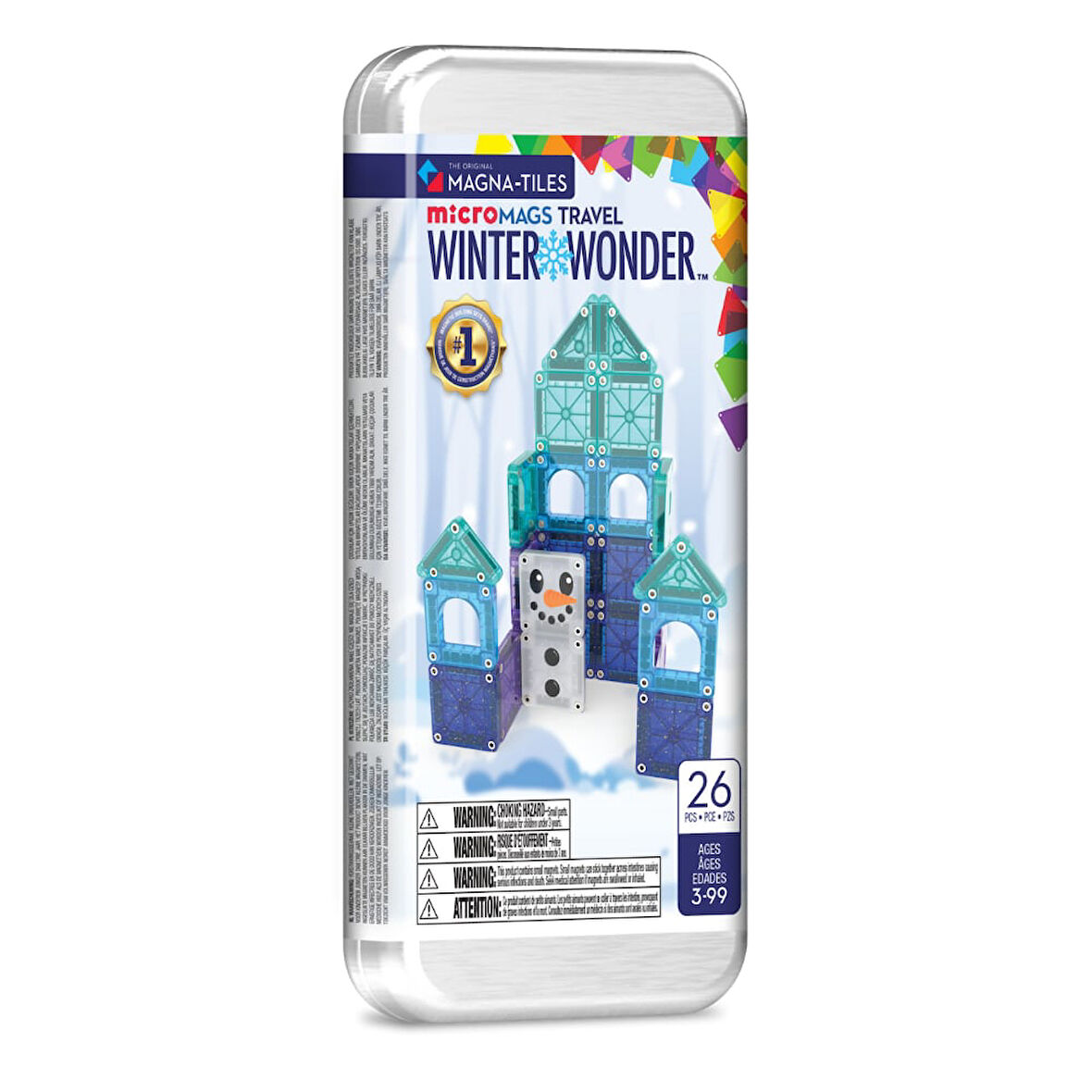 MAGNA-TILES® - WinterWonderland Travel Set Seyahat Seti - 26 Parça