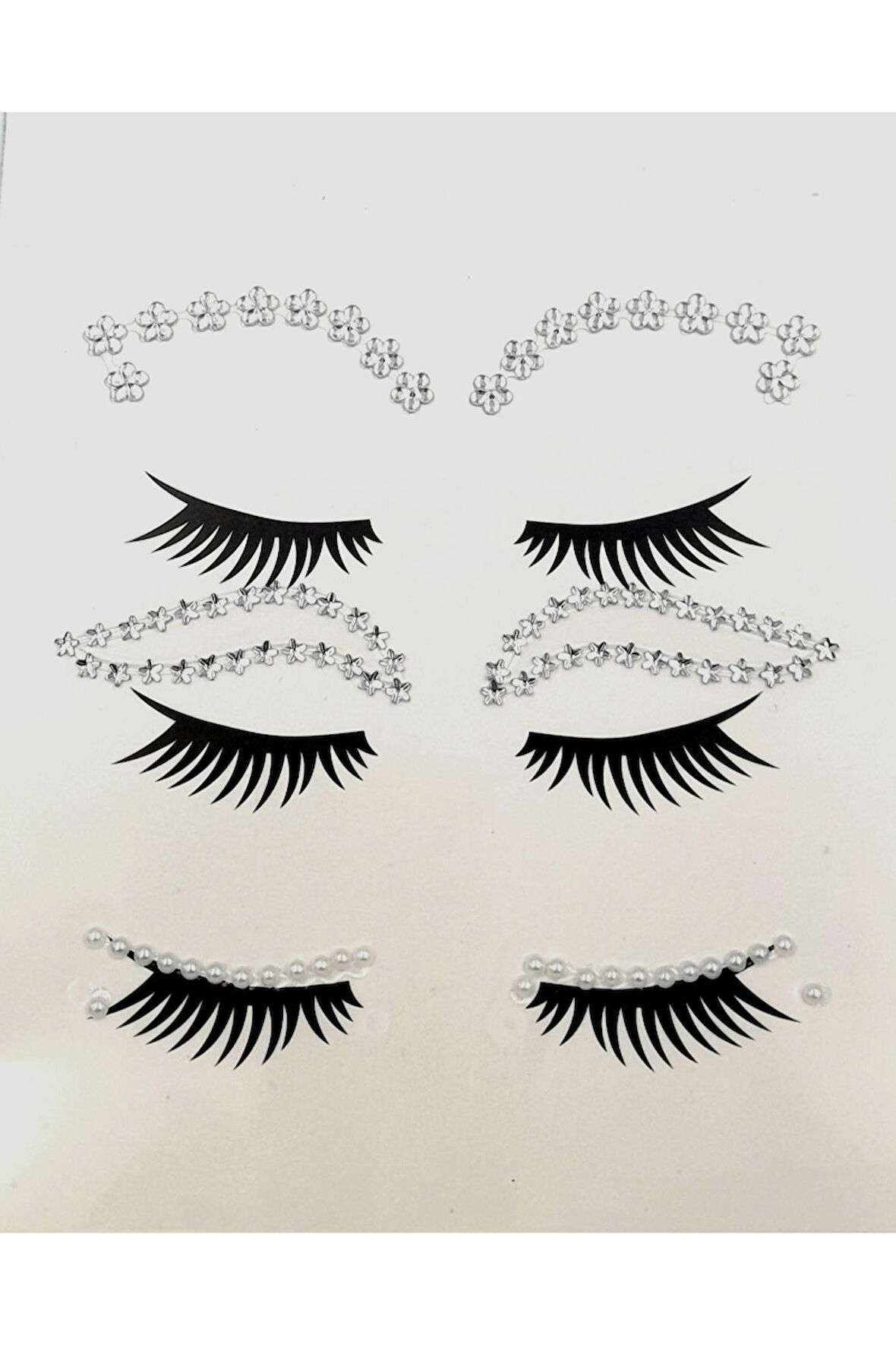 Göz Etrafı Süsleme Taşı Yapışkanlı