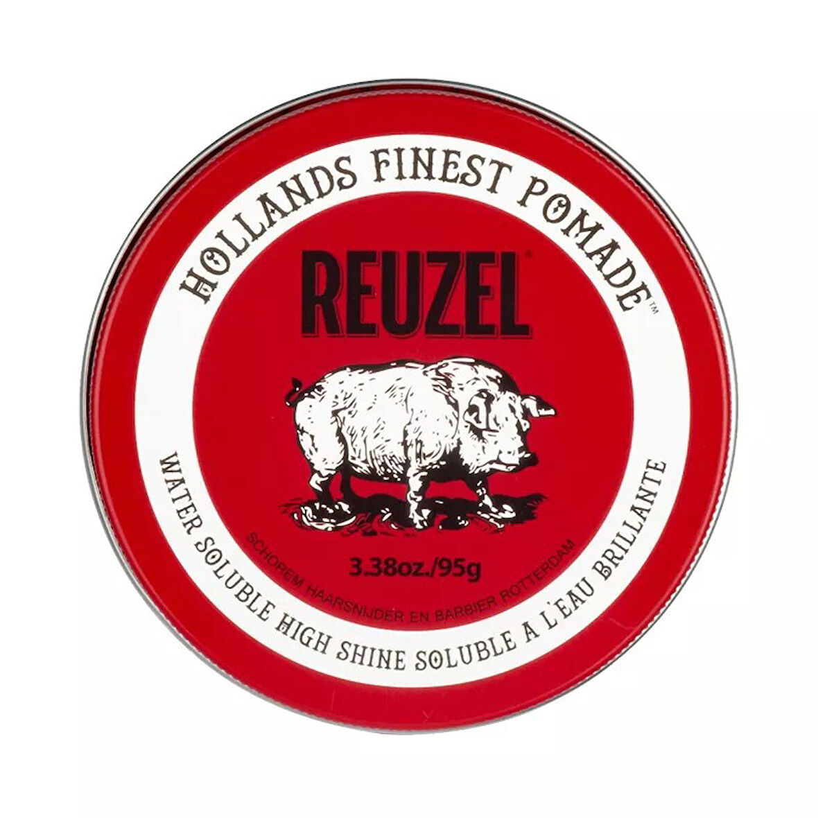 Reuzel Red Pomade Su Bazlı Orta Tutucu Parlak Wax 95g