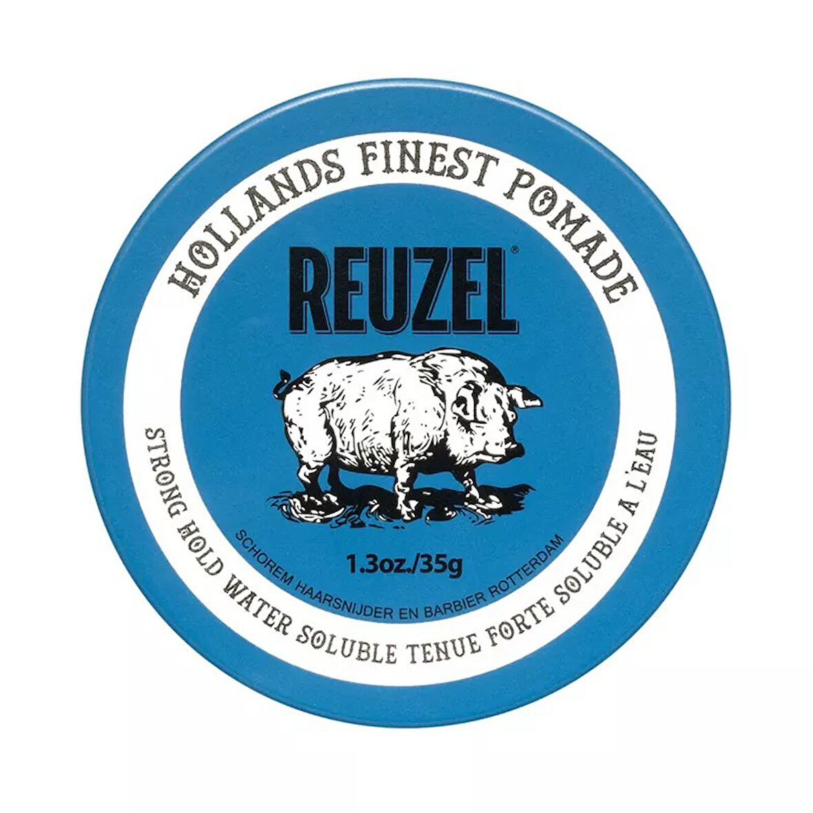Reuzel Blue Pomade Su Bazlı Güçlü Tutucu Çok Parlak Wax 95g