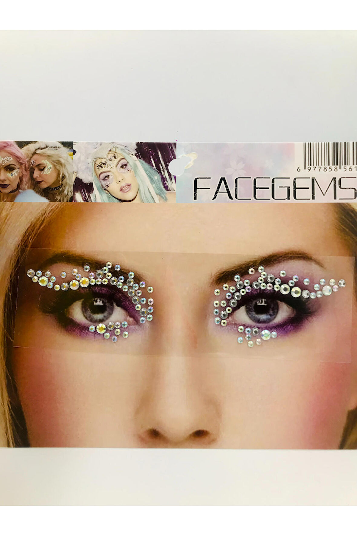 Göz Etrafı Süsleme Taşı Yapıkanlı