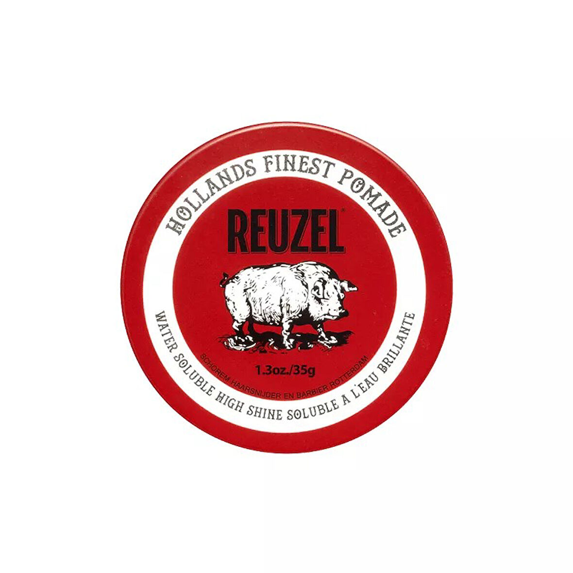 Reuzel Red Pomade Su Bazlı Orta Tutucu Parlak Wax 35g