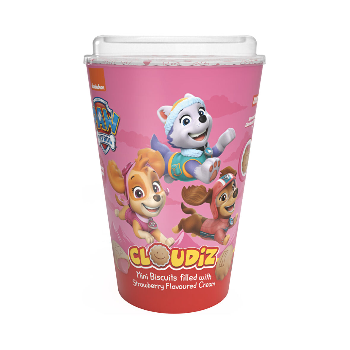 Cloudiz Cup Strawberry 125g - Paw Patrol