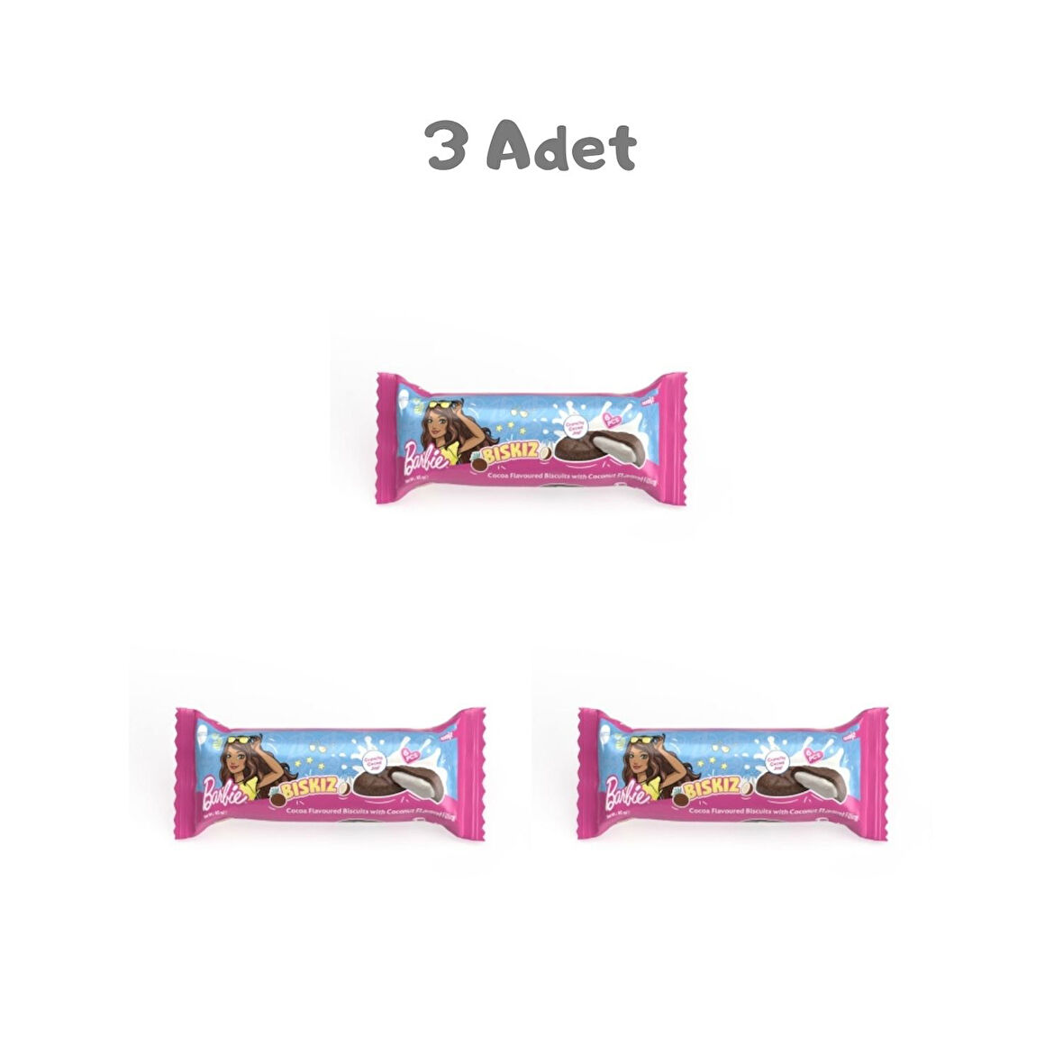 Biskiz Coconut 45g 3 Adet