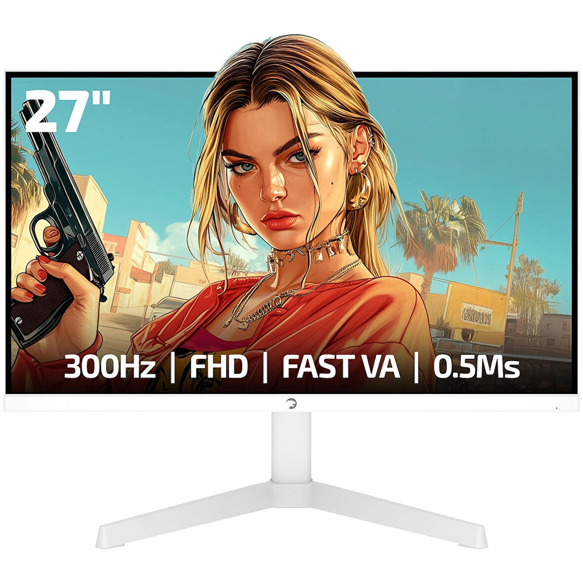GamePower Rapid V90 27'' 300Hz 0.5Ms Fast VA Fhd Pivot RGB Gaming Monitör