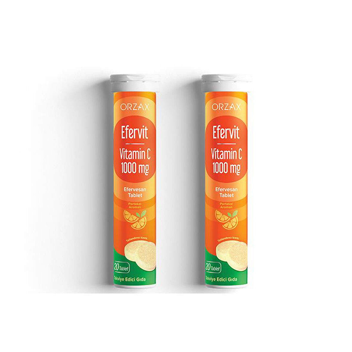 Orzax Efervit Vitamin C 1000 mg 20 Tablet x2 - 40 Tablet