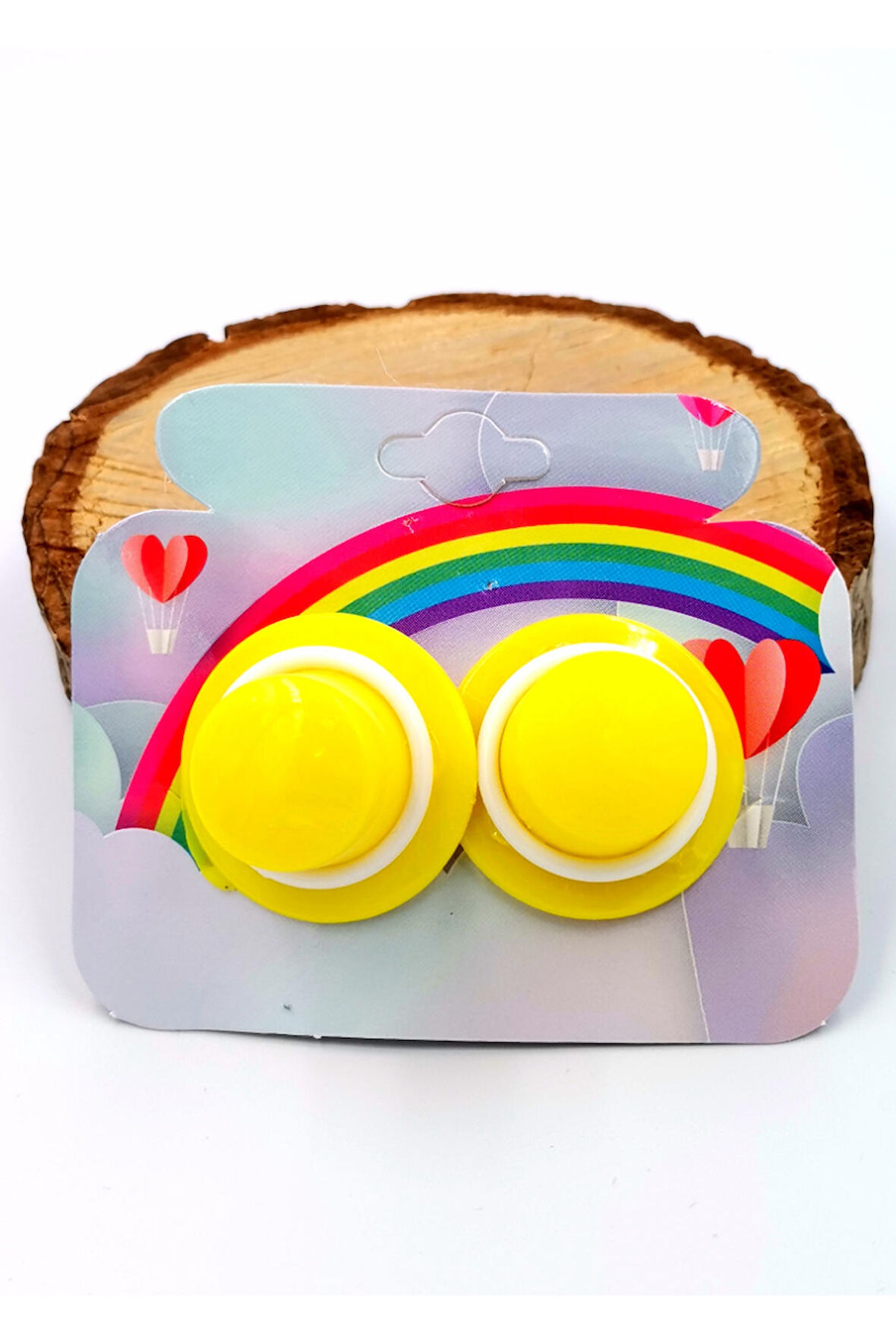 2 li Figürlü Renkli Lüks Lastik Toka