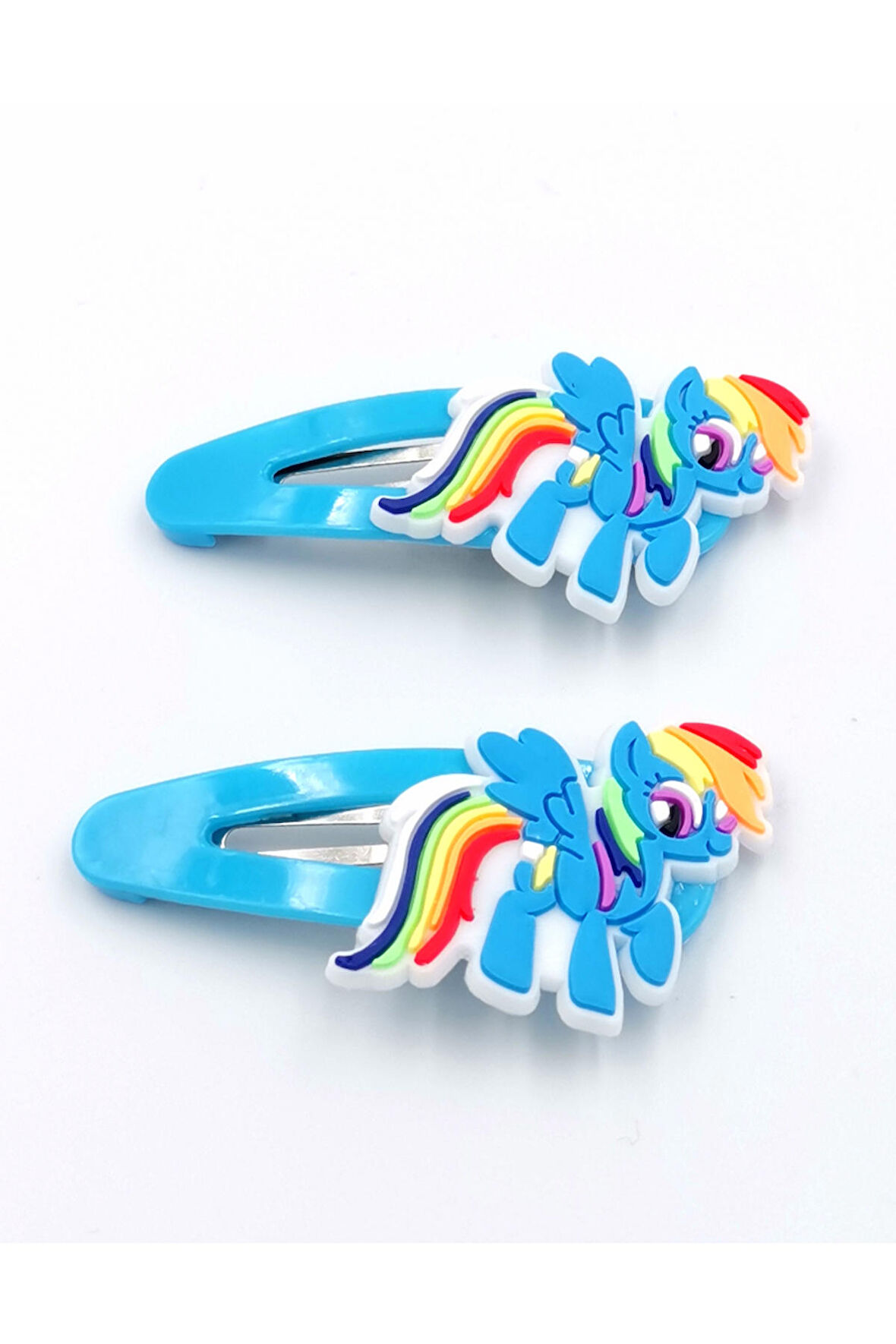 2 li Figürlü Renkli Lüks Çıt Çıt Toka