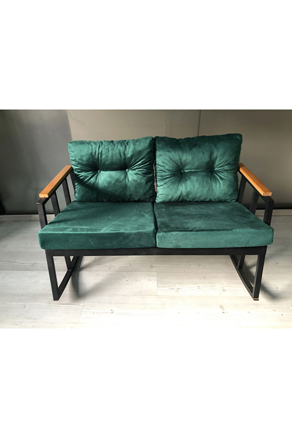 2'li Sallanan Sandalye Tv Koltuğu Kafe-balkon-mutfak-berjer-ofis Sallanır Çiftli Koltuk