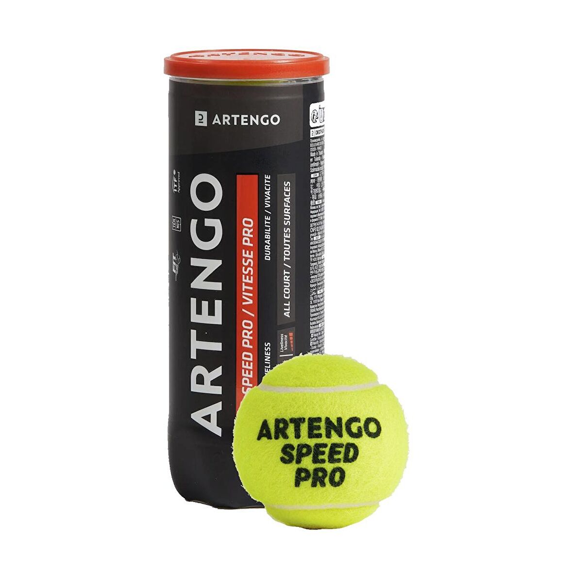 Artengo TB930 Speed Pro 3'lü Tenis Topu