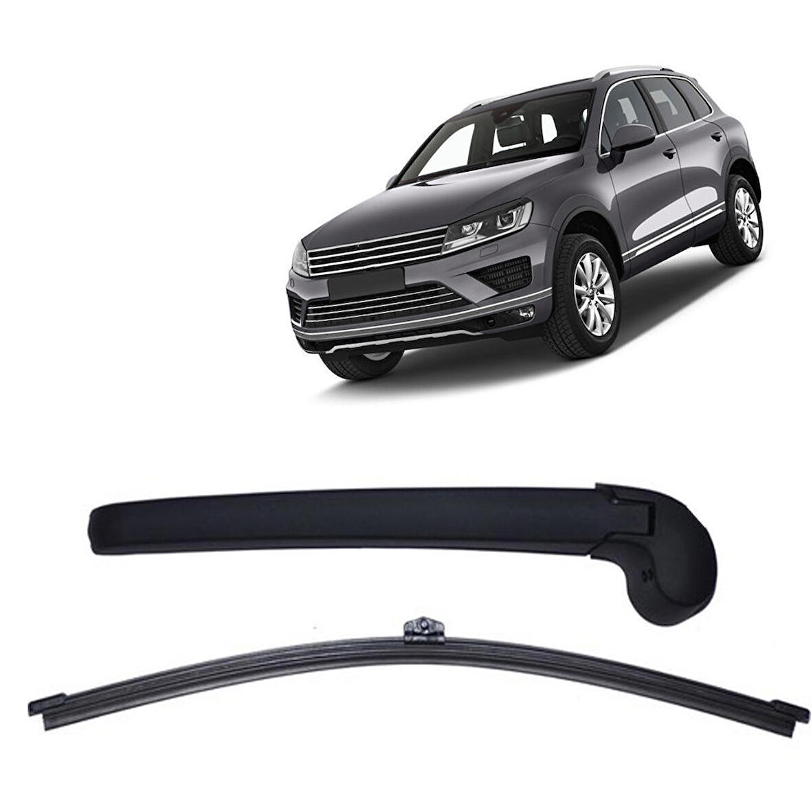 Maxtel Arka Silecek Ve Kolu VW Touareg 7P5 7P6 2010 2017 12606439