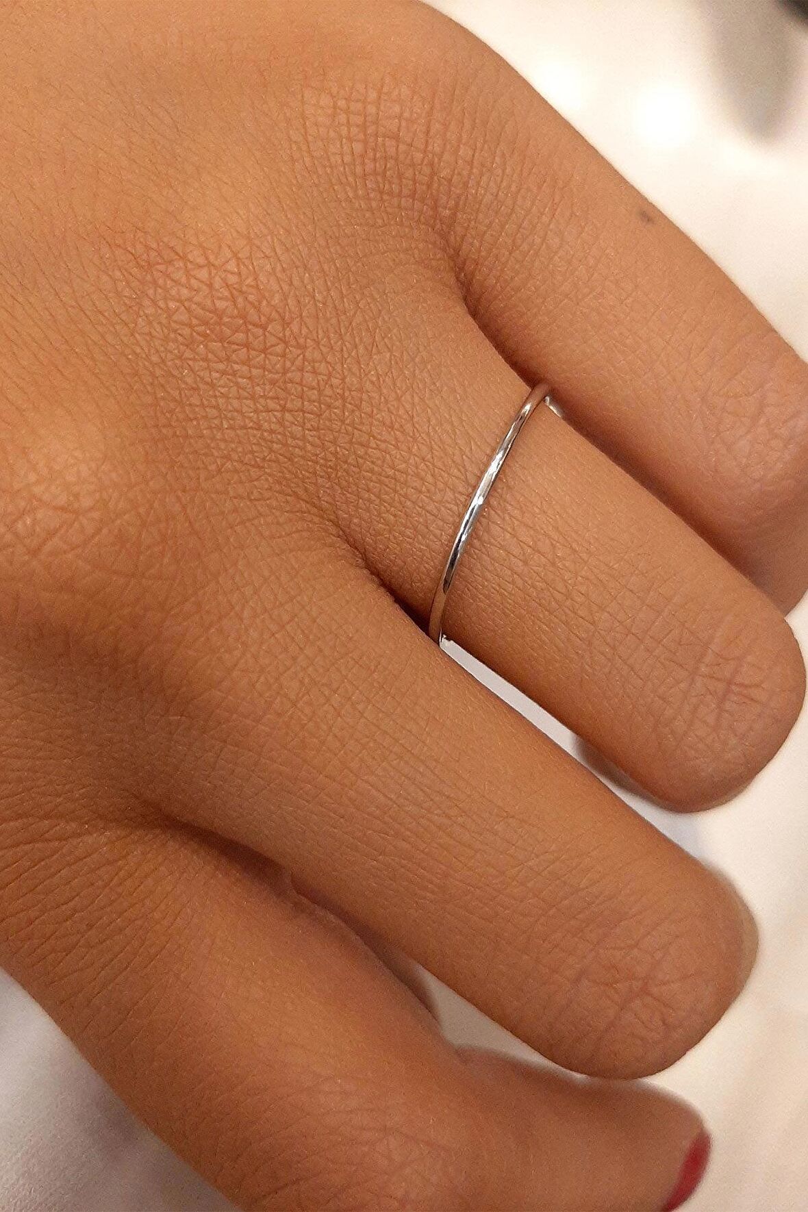 14 Ayar Altın Silindir Klasik Yüzük