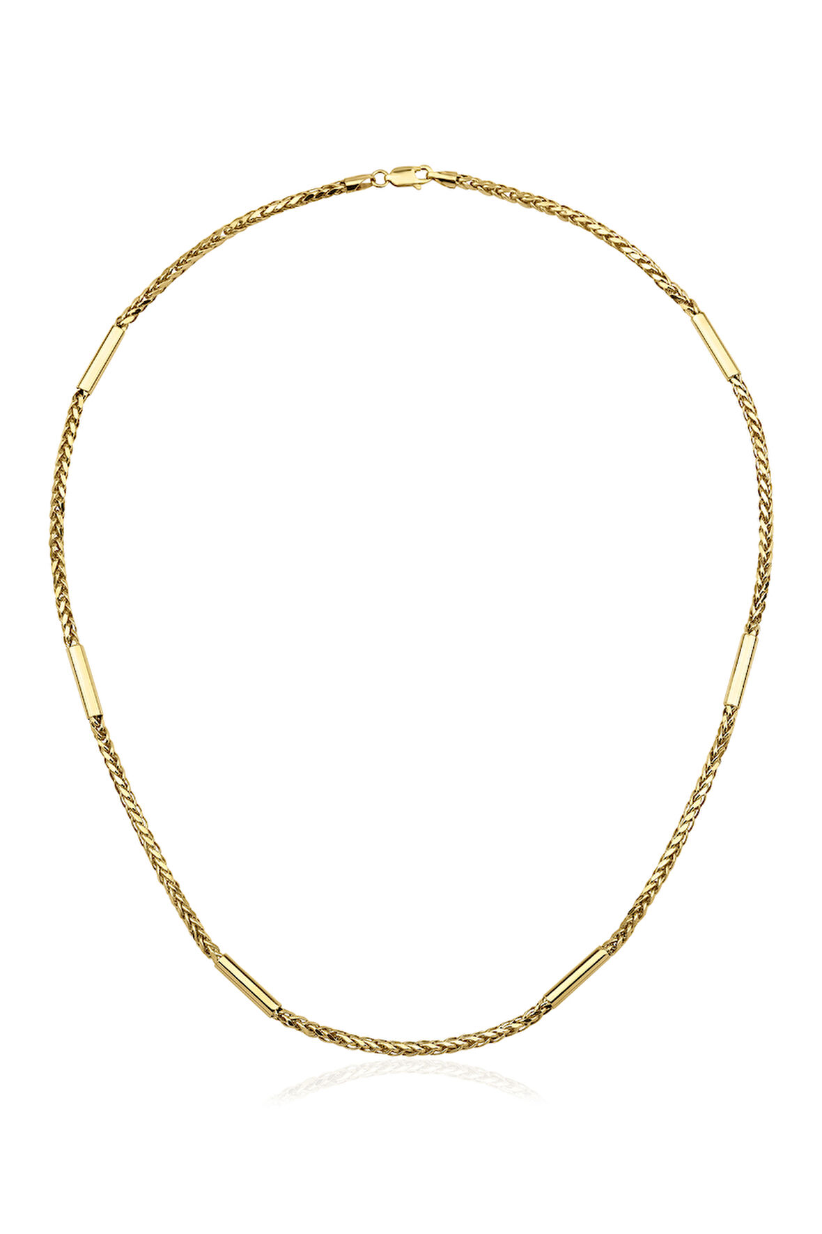 14 Ayar Altın Tondo Roller Kolye