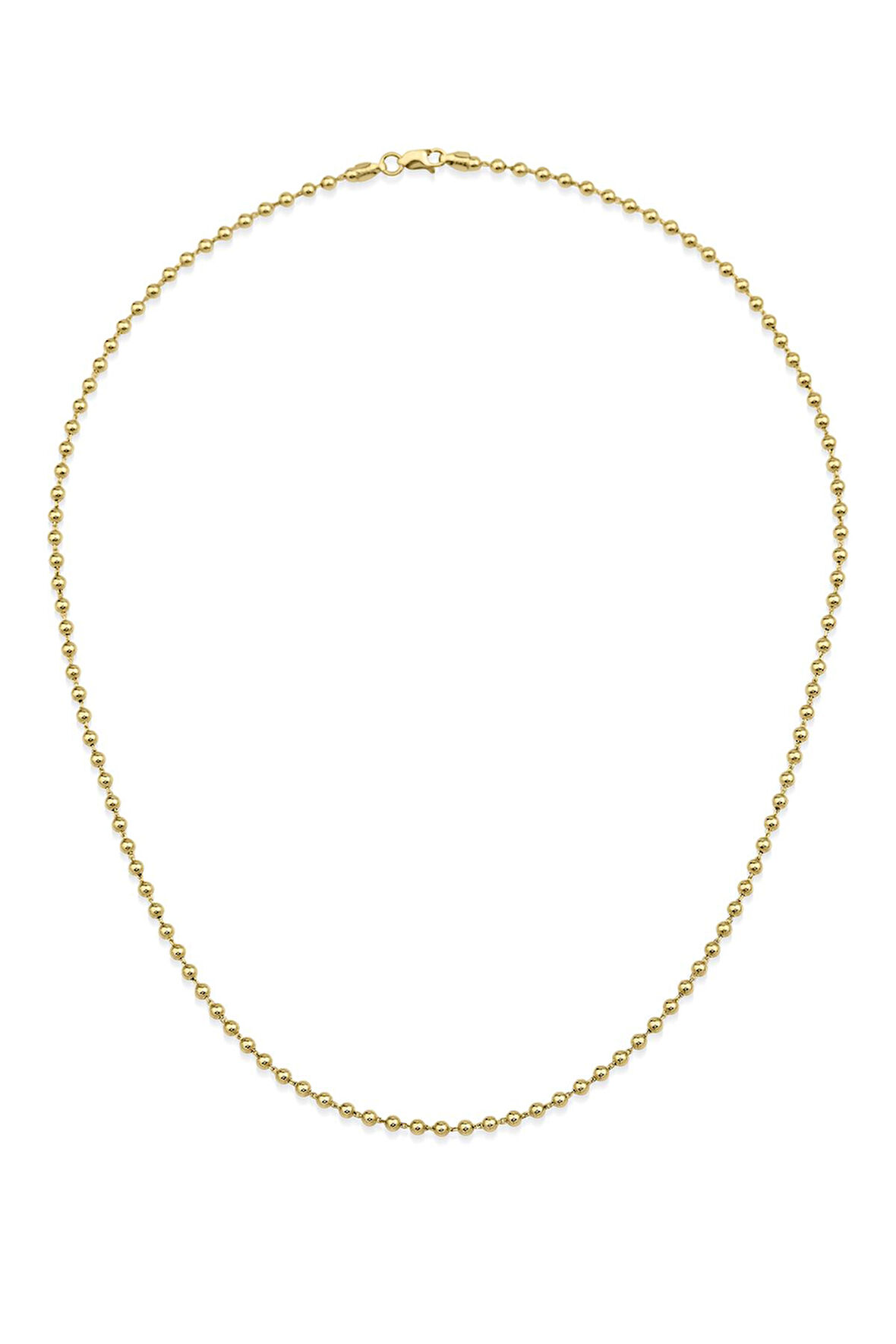 14 Ayar Altın Top Zincir 3.05 mm
