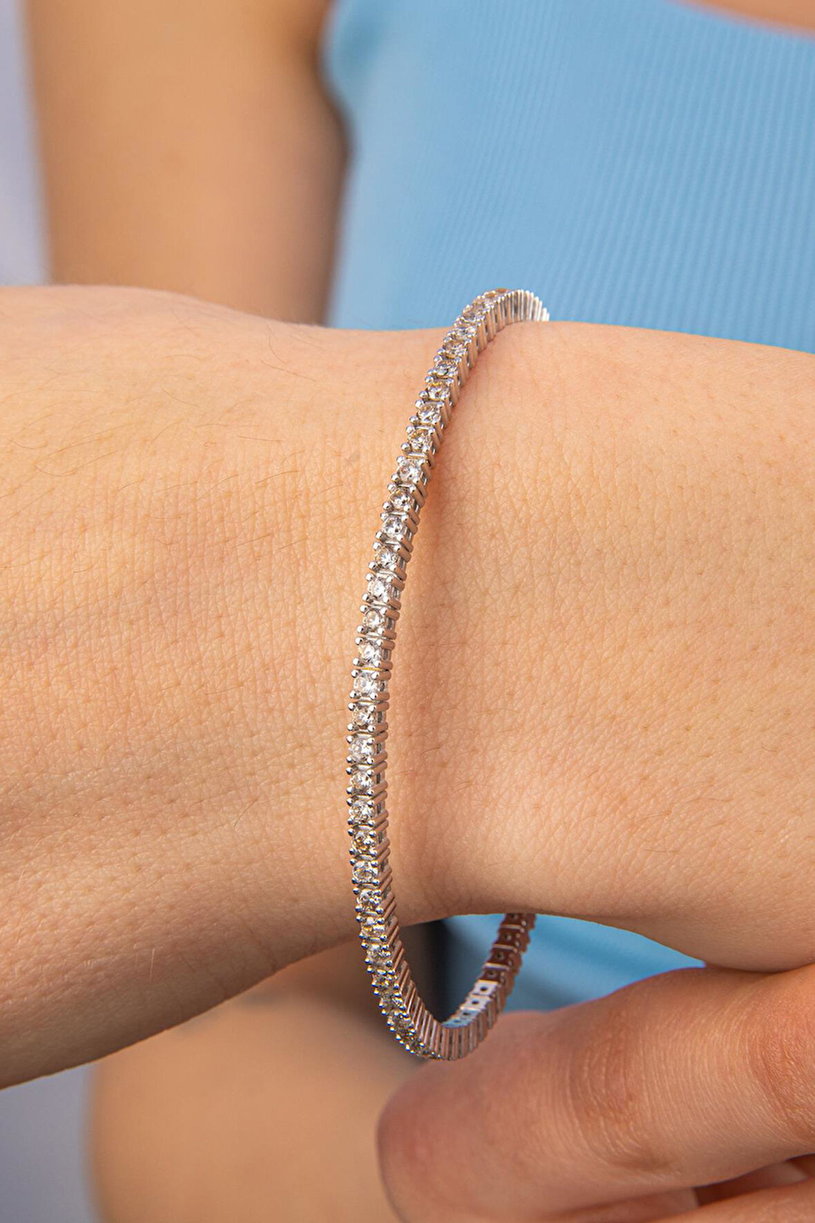 14 Ayar Altın Su Yolu Kelepçe