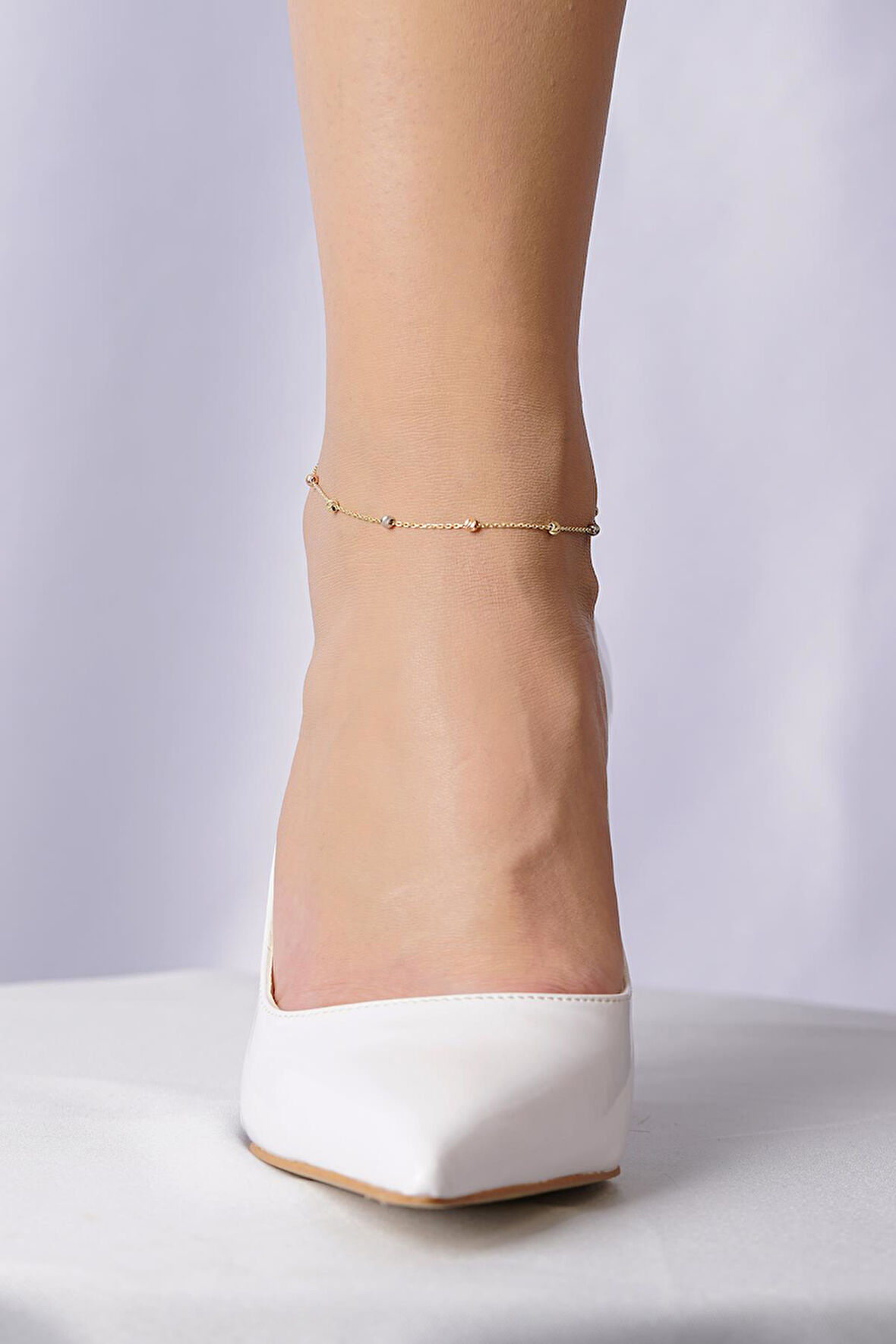 14 Ayar Altın Dorika Toplu Halhal