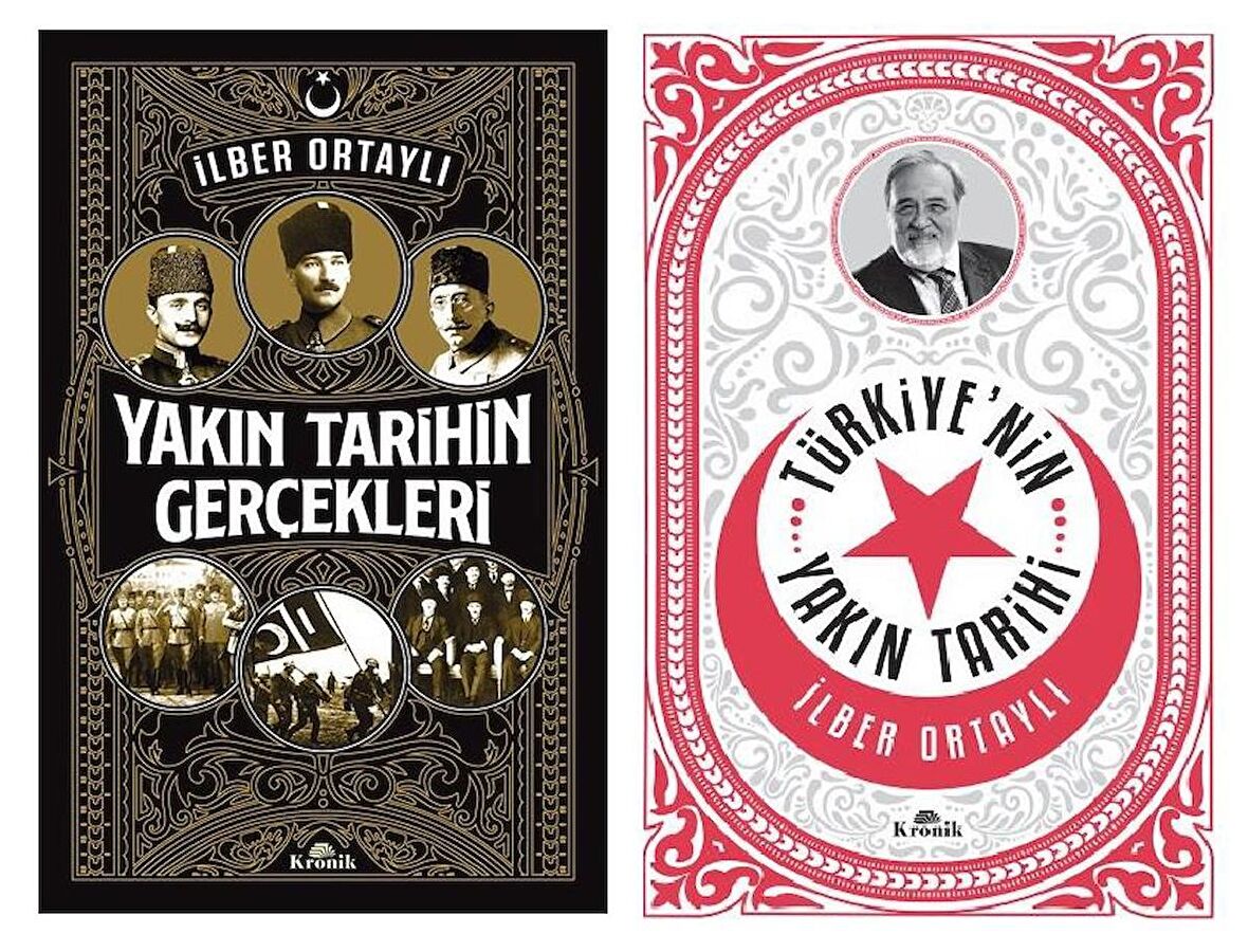 İlber Ortaylı Yakın Tarihin Gerçekleri + Türkiye'nin Yakın Tarihi (2 Kitap)