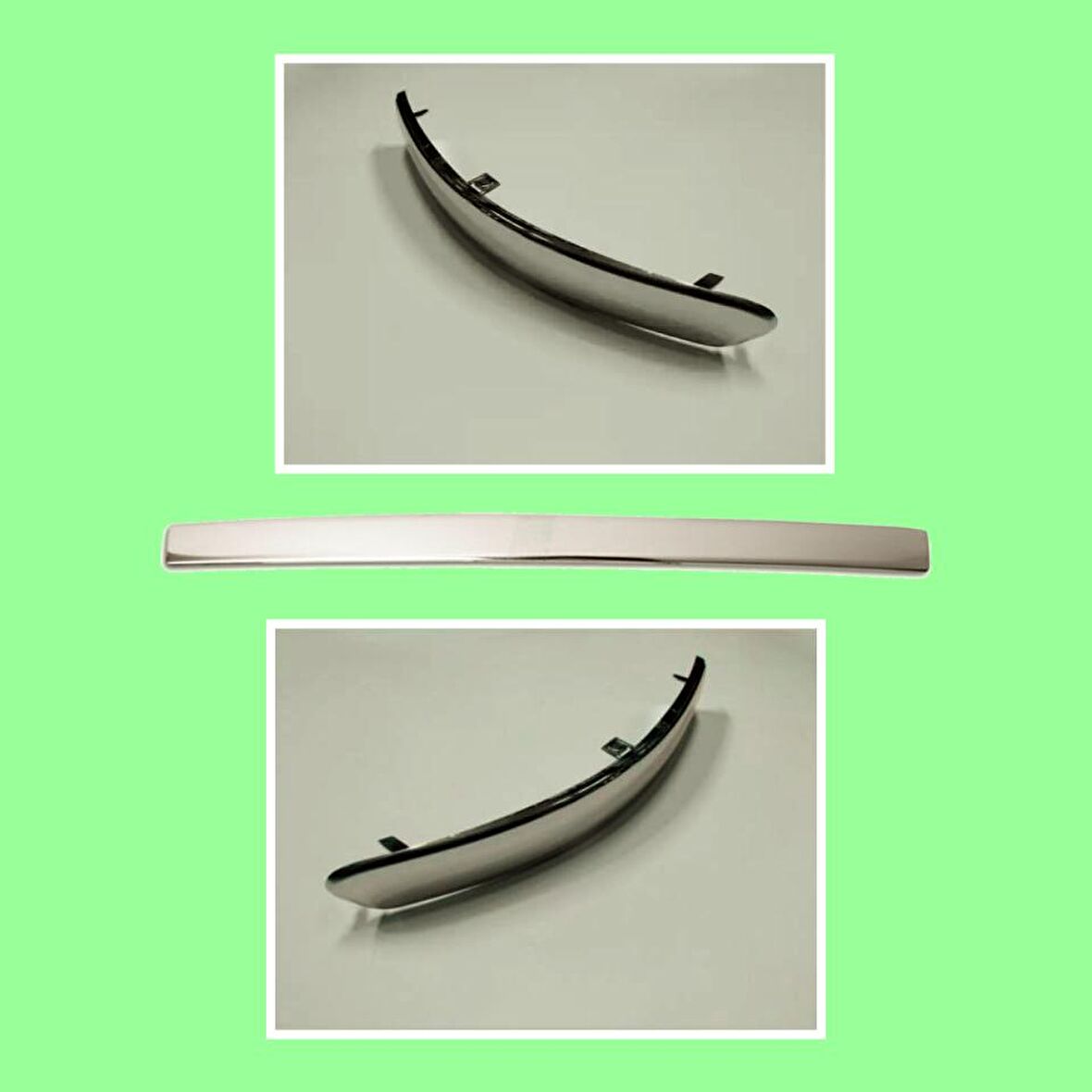 Fiat Linea Arka Tampon Çıtası Krom Takım