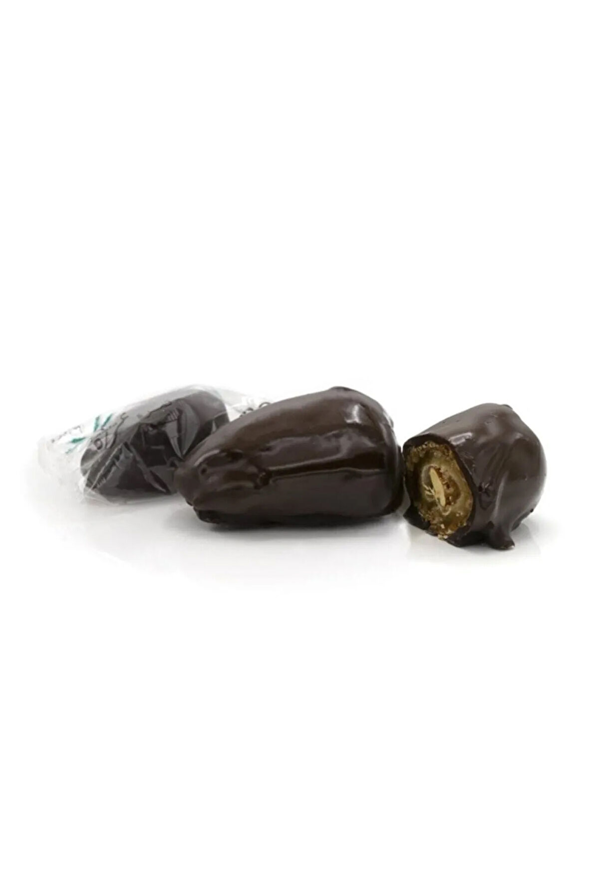 Bitter Çikolatalı Bademli Hurma 1 Kg