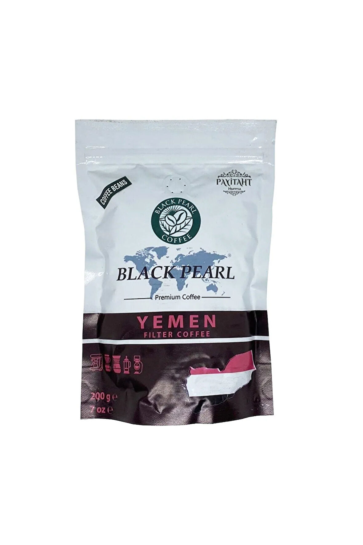 Black Pearl - Yemen Filtre Kahve 200 Gr