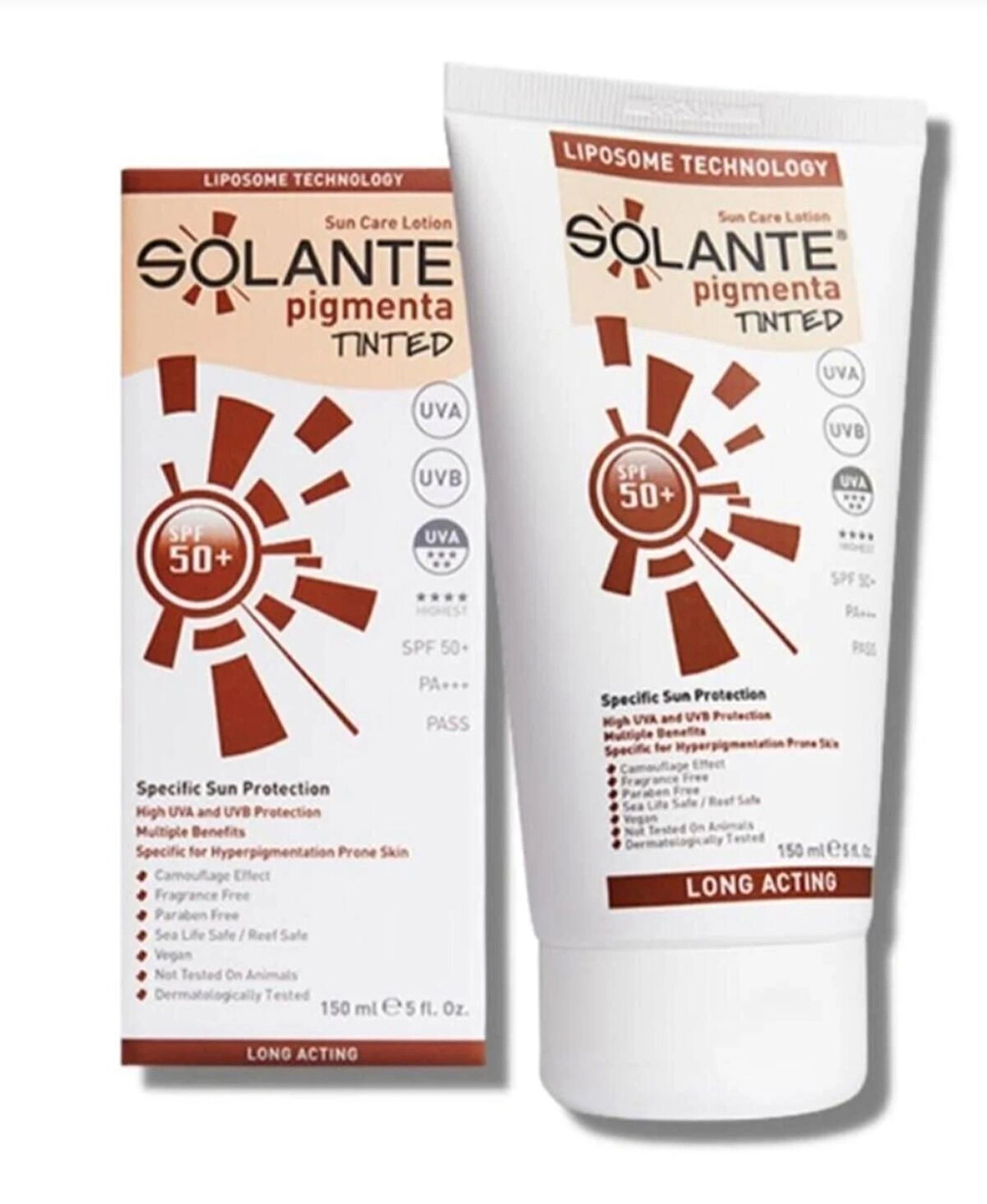 Solante Pigmenta Tinted Lotion Spf 50 150 ml