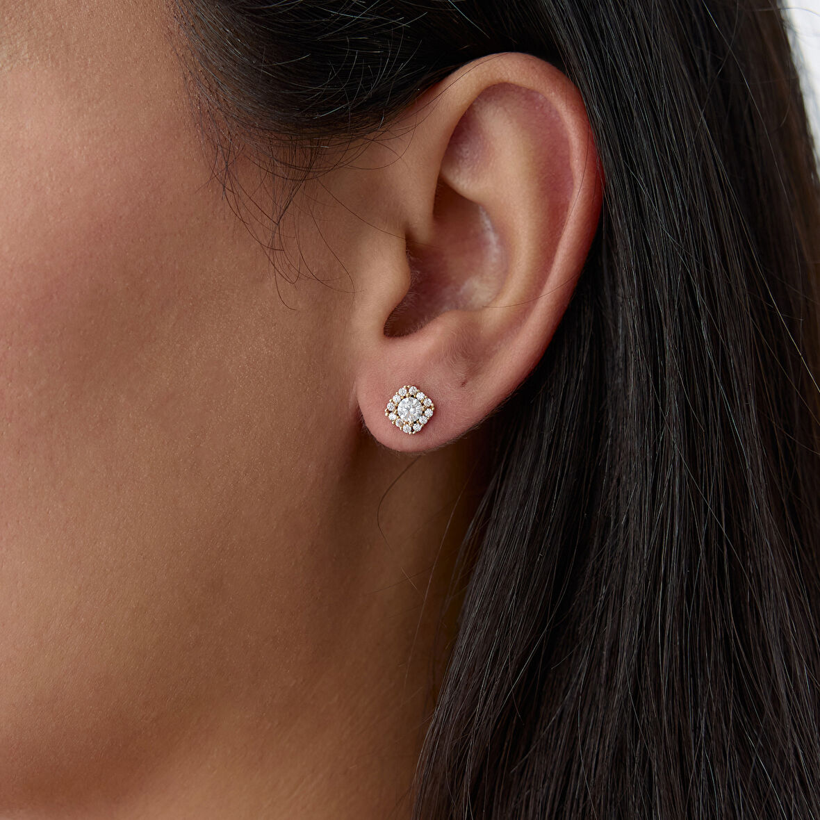 Tektaş Detaylı Küpe