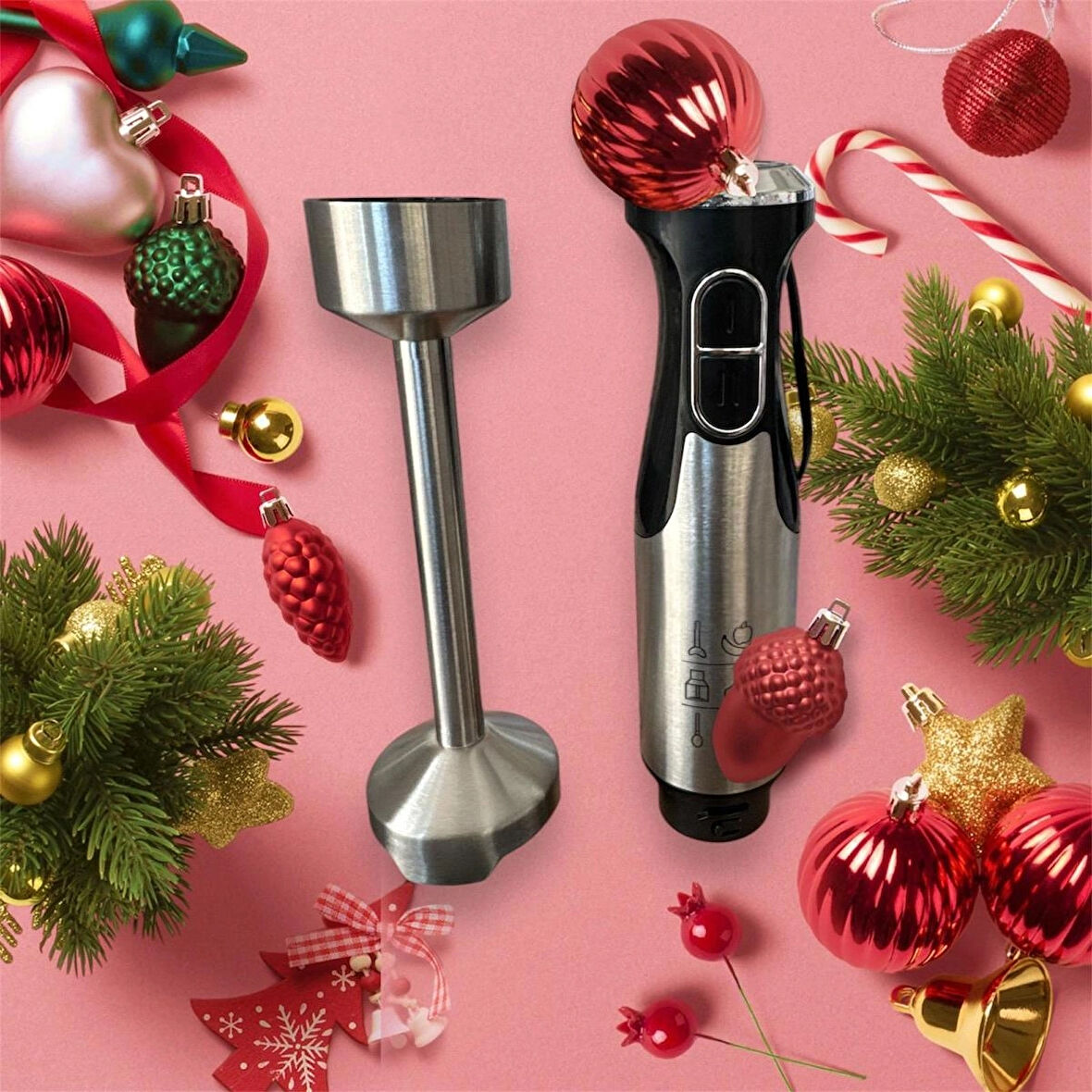 4 BIÇAKLI EL BLENDER