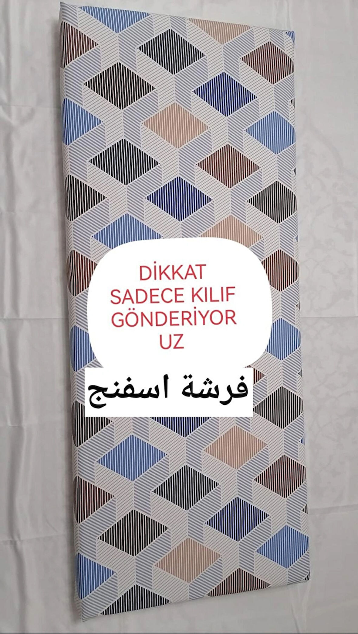 SÜNGER YATAK KILIFI