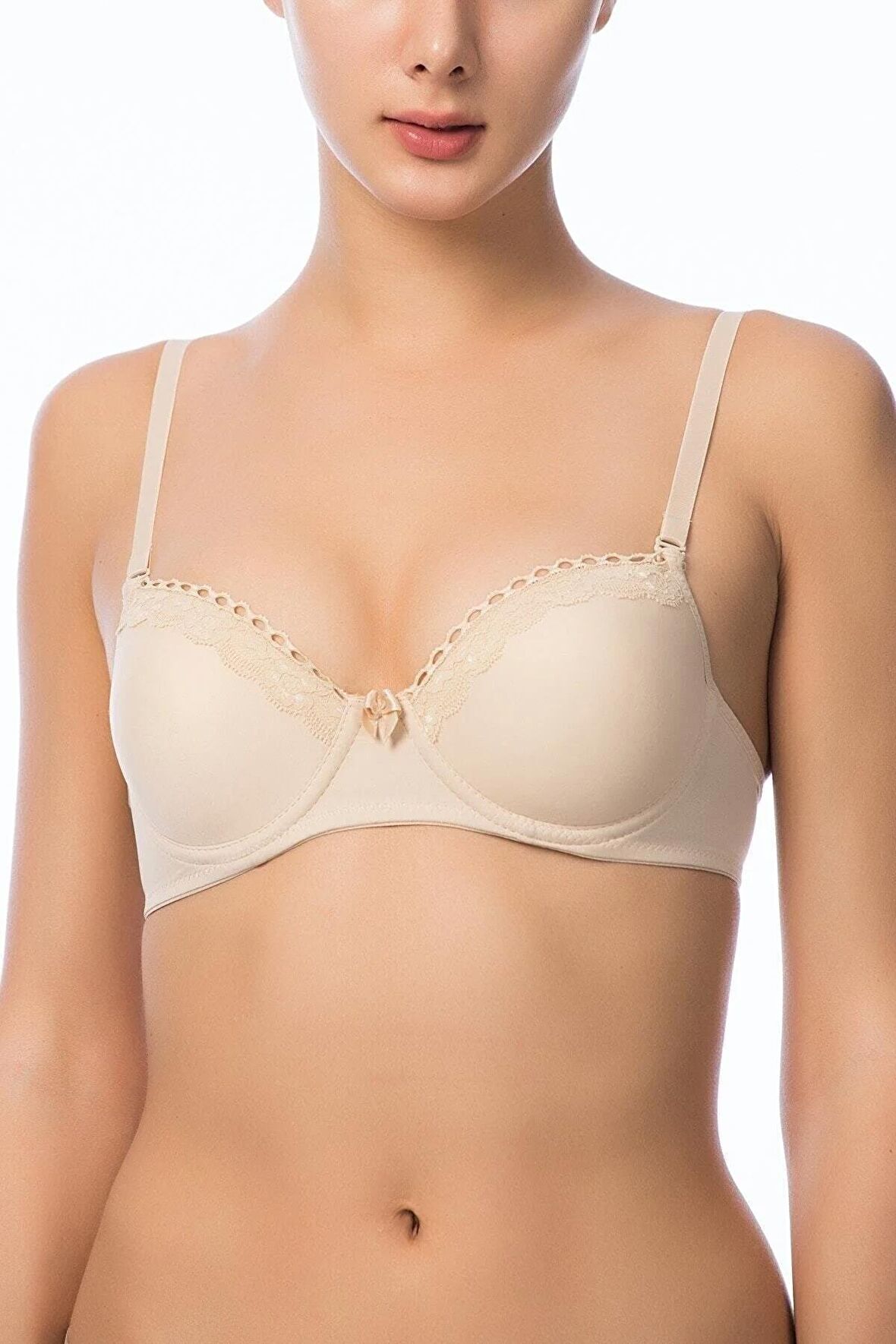 Kadın Ten Soft Cup'lı Sütyen