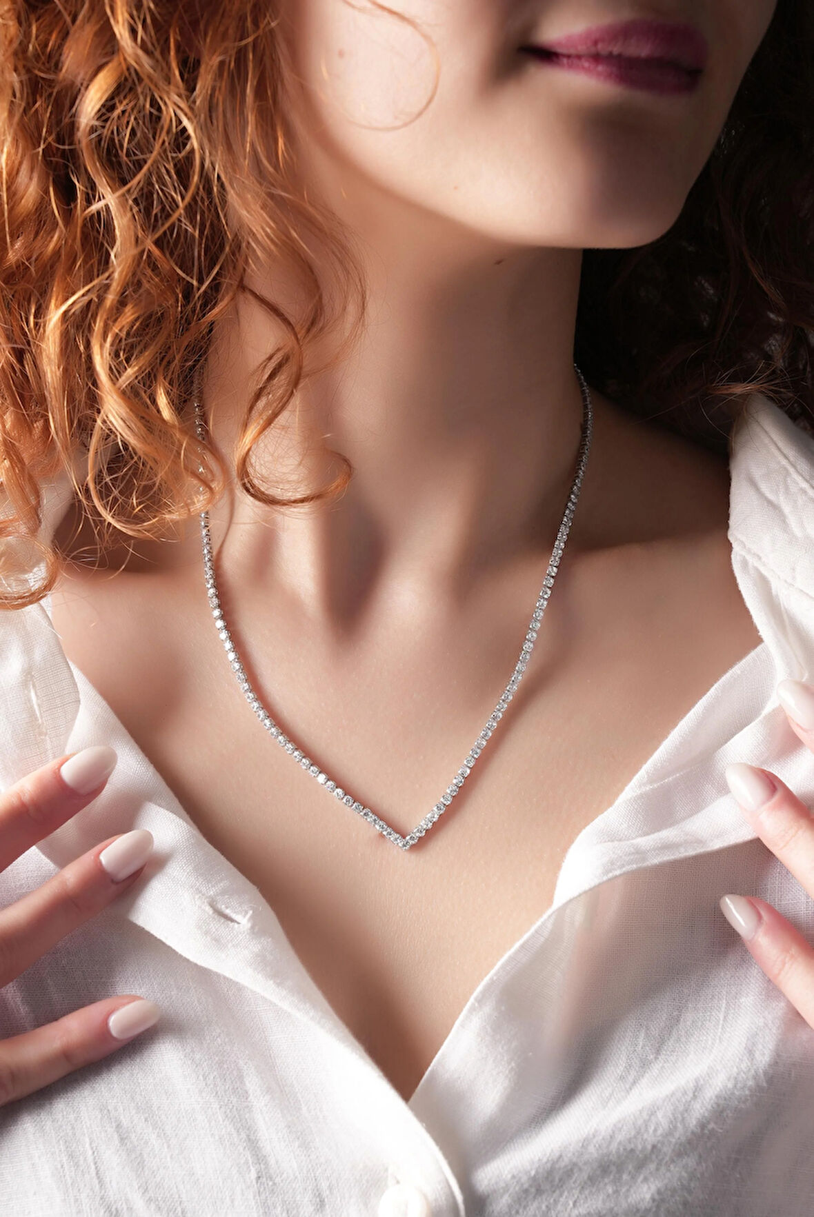Premium Su Yolu V Kolye 50670