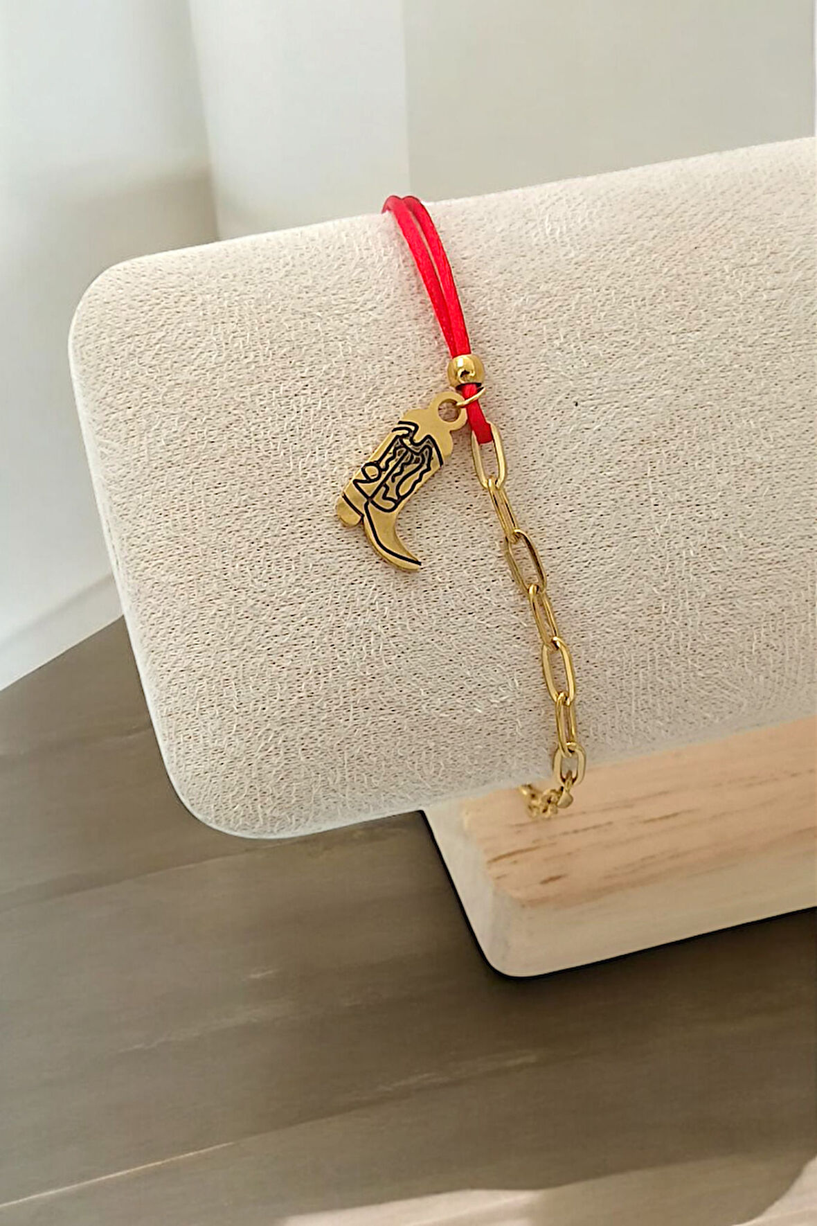 Çelik İp Bileklik Çelik Çizme Model İp Bileklik 70832
