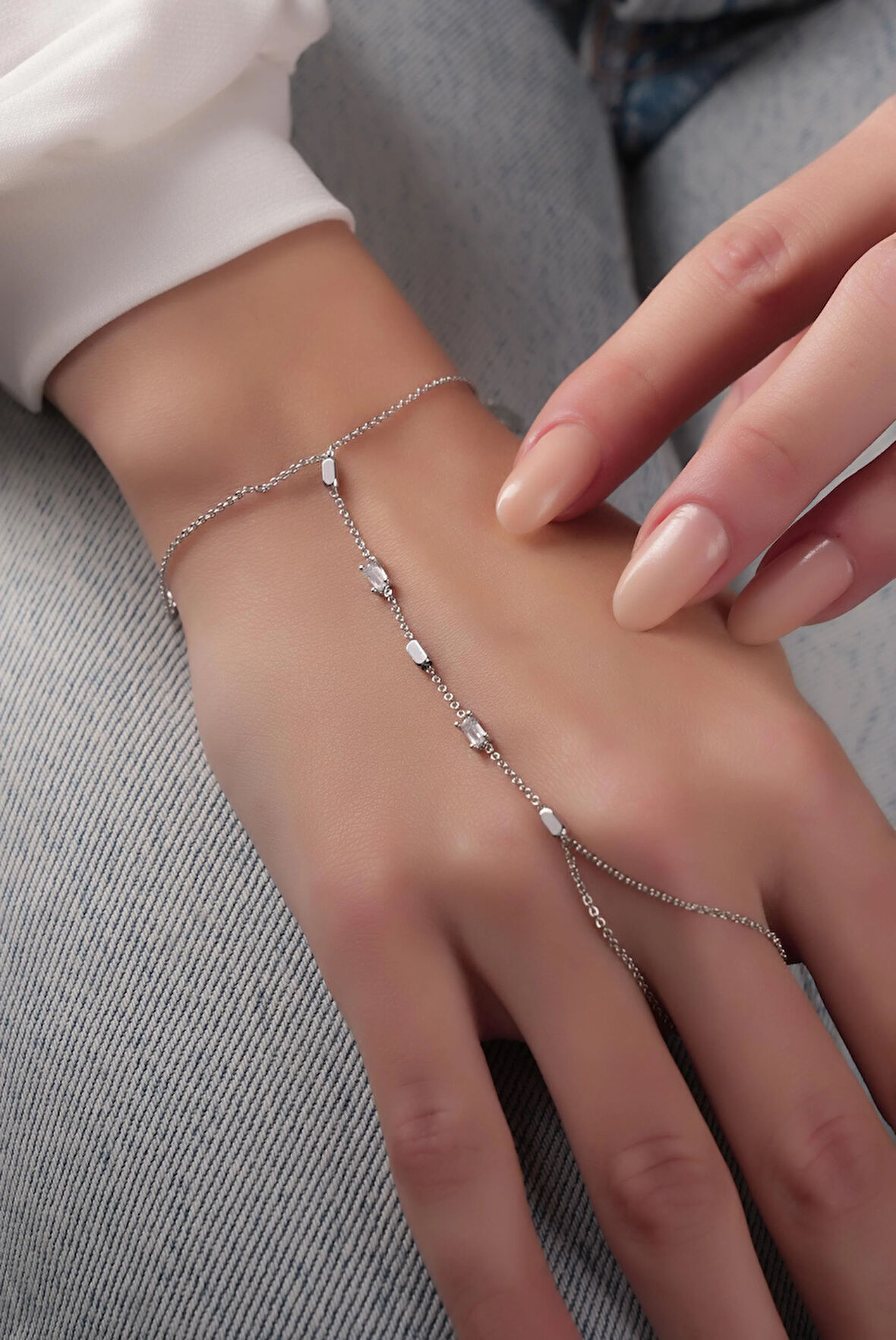 Premium Baget Taşlı Şahmeran Bileklik 70884