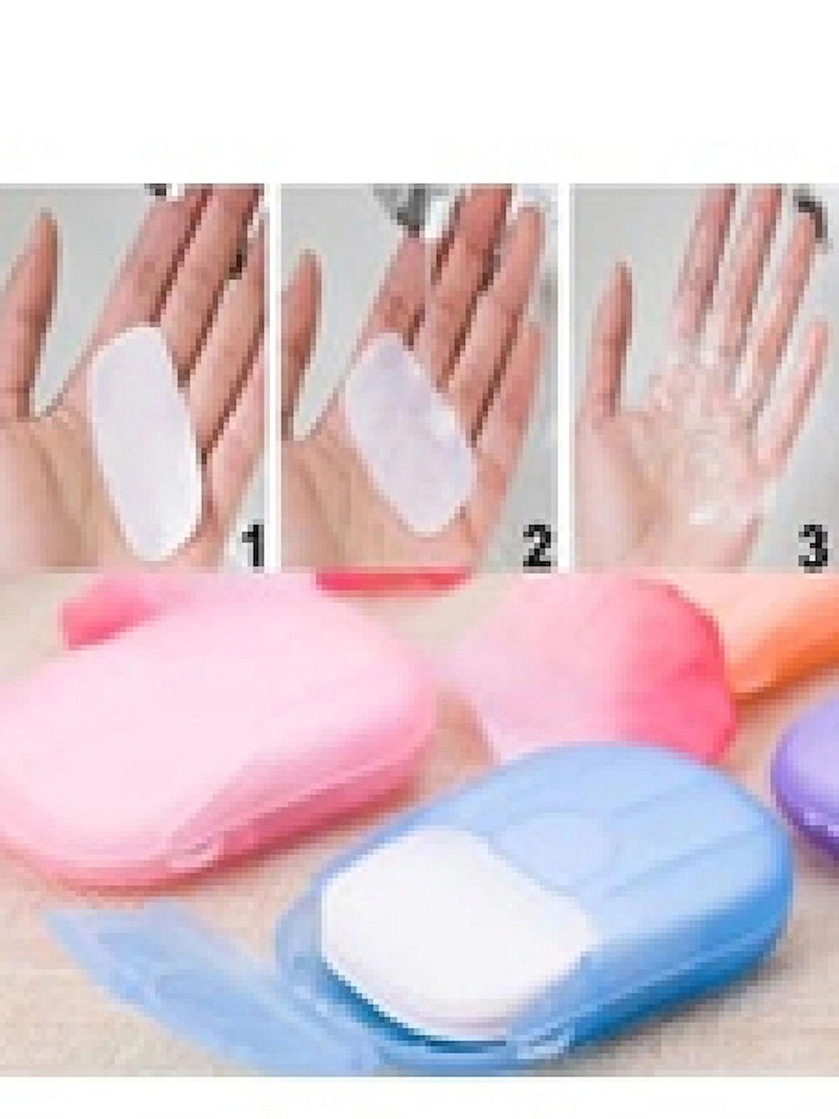 Kağıt Seyahat Sabunu 20 Adet