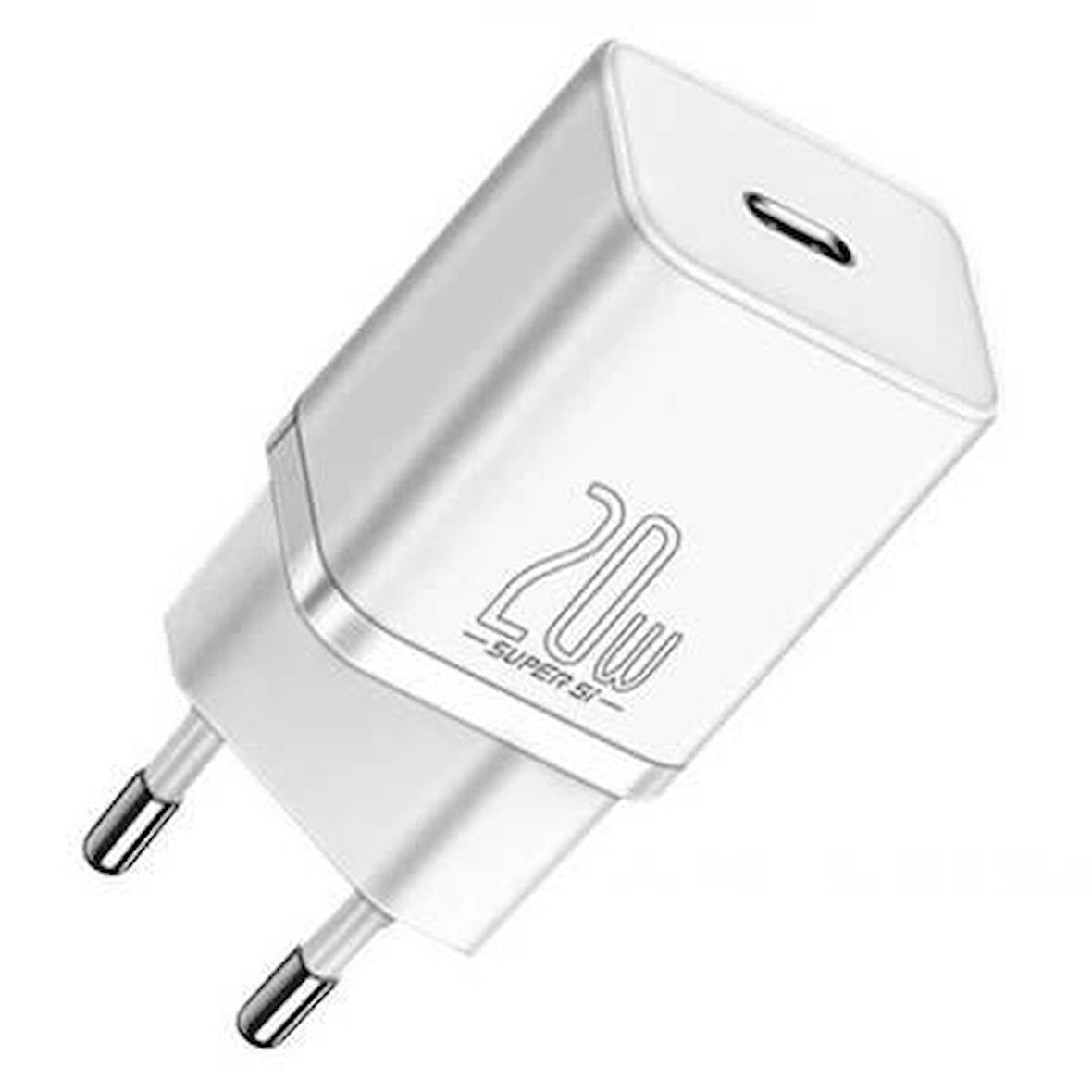 Baseus Super Şarj Akıllı Çip 20W Pd Type-C Şarj Başlığı İphone 11 12 13 14 15 Pro Max Şarj Başlık