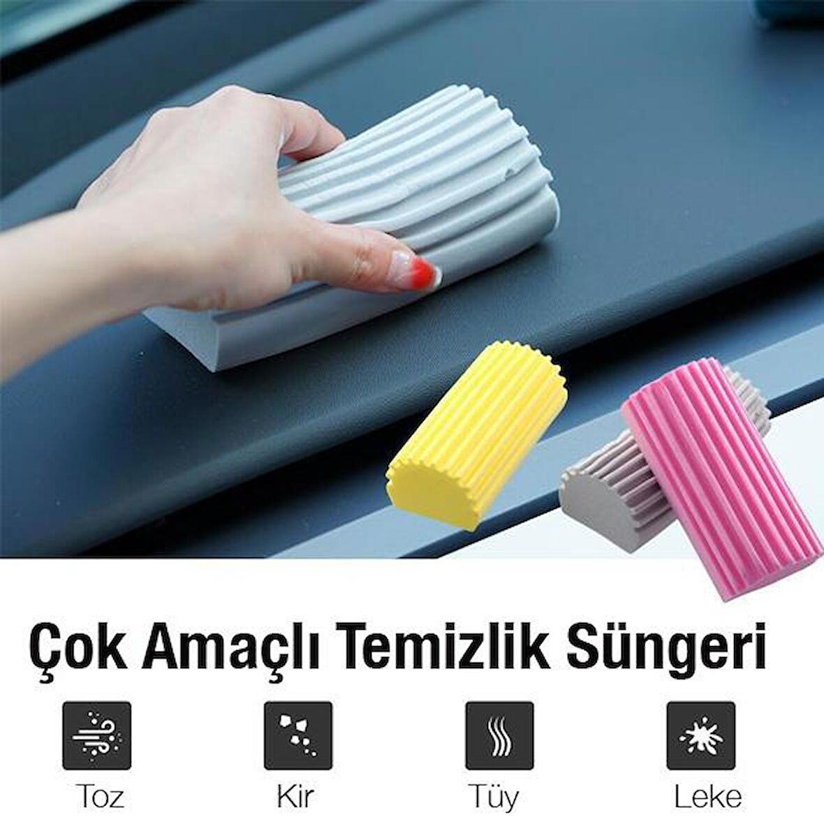 Banat Fileli Temizlik Süngerleri 2'li