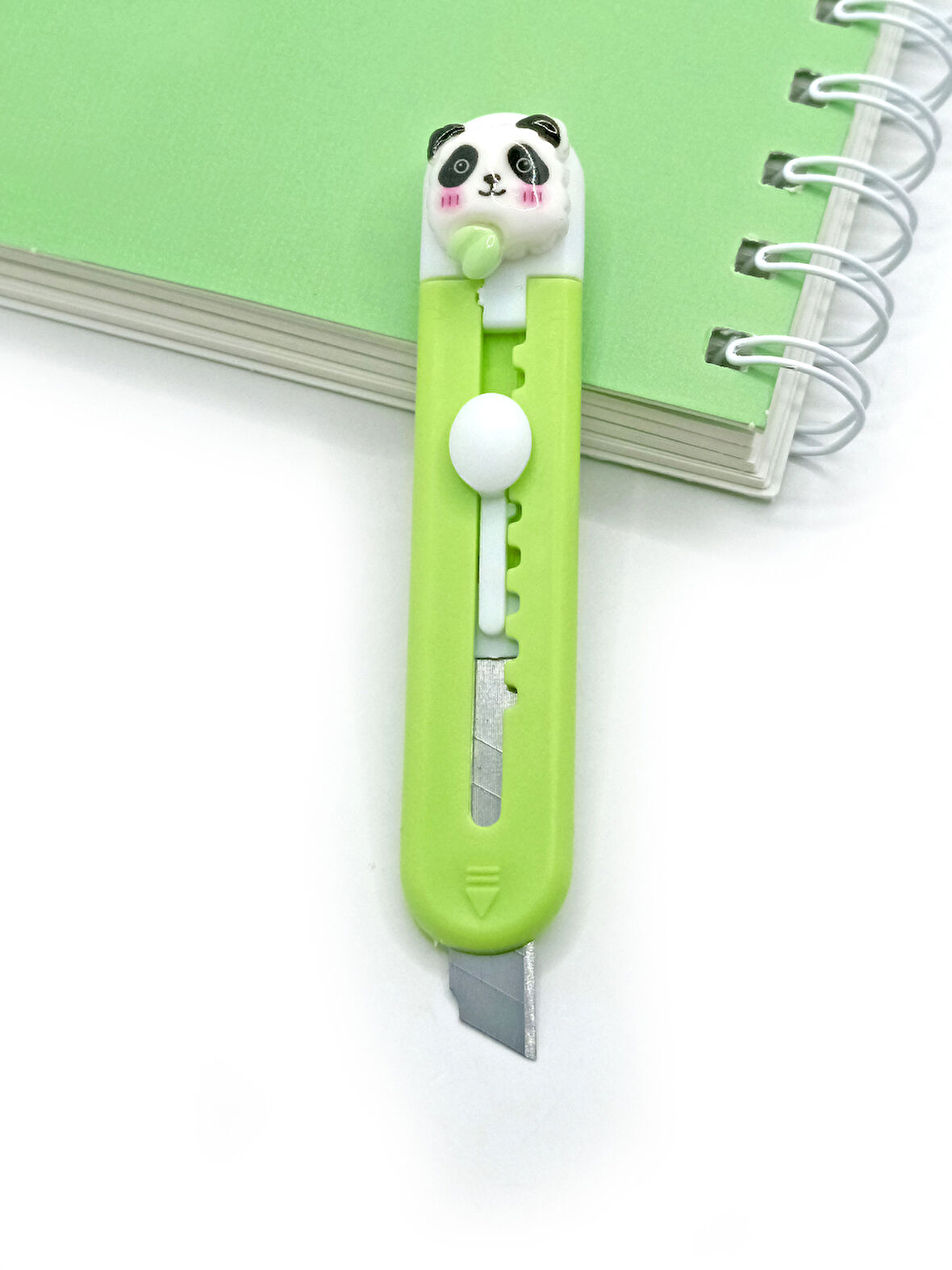Mini Şekilli Falçata Maket Bıçağı - Tatlı Panda