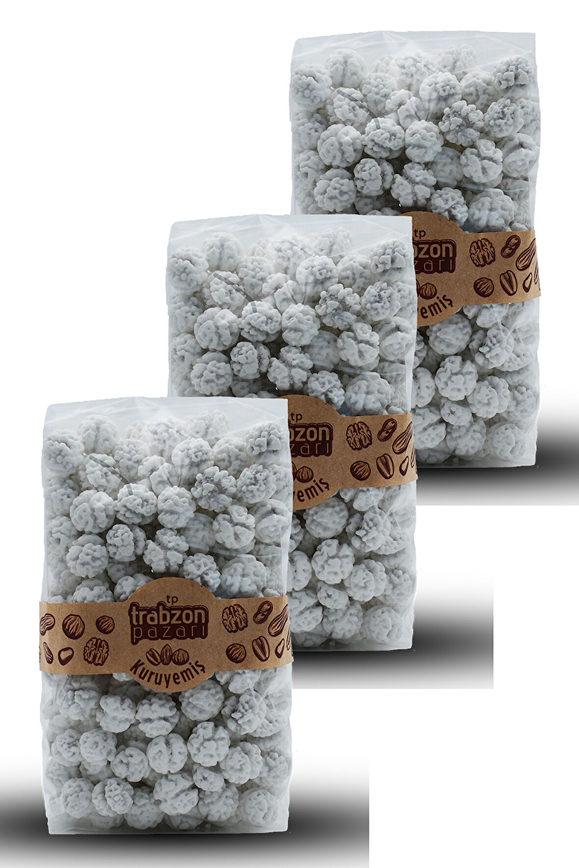 Yerli Beyaz Leblebi Şekeri 3x260 gr