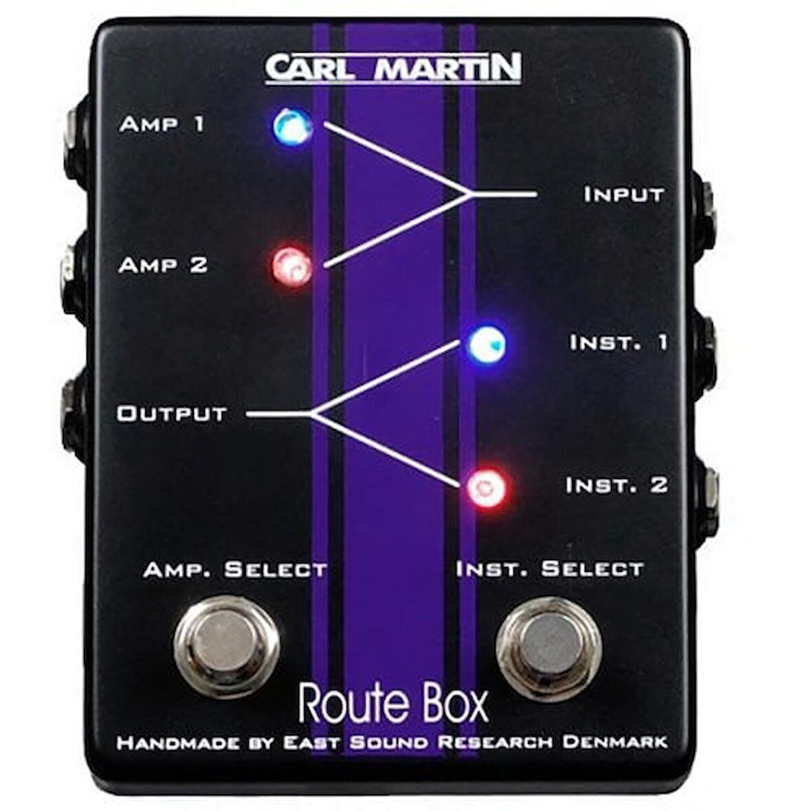 Carl Martin Route Box ABY Gitar Pedalı