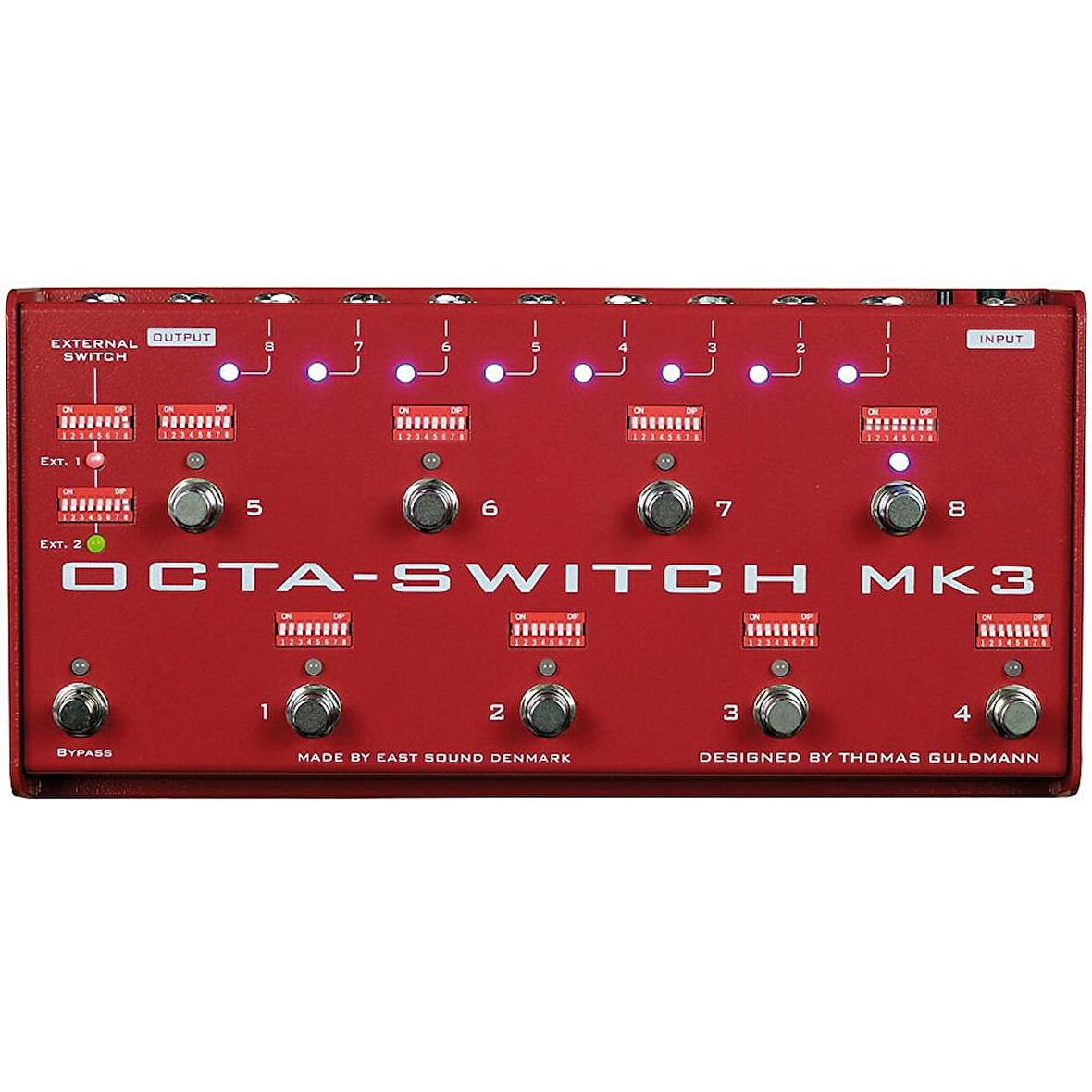 Carl Martin OctaSwitch MK3 Gitar Pedalı