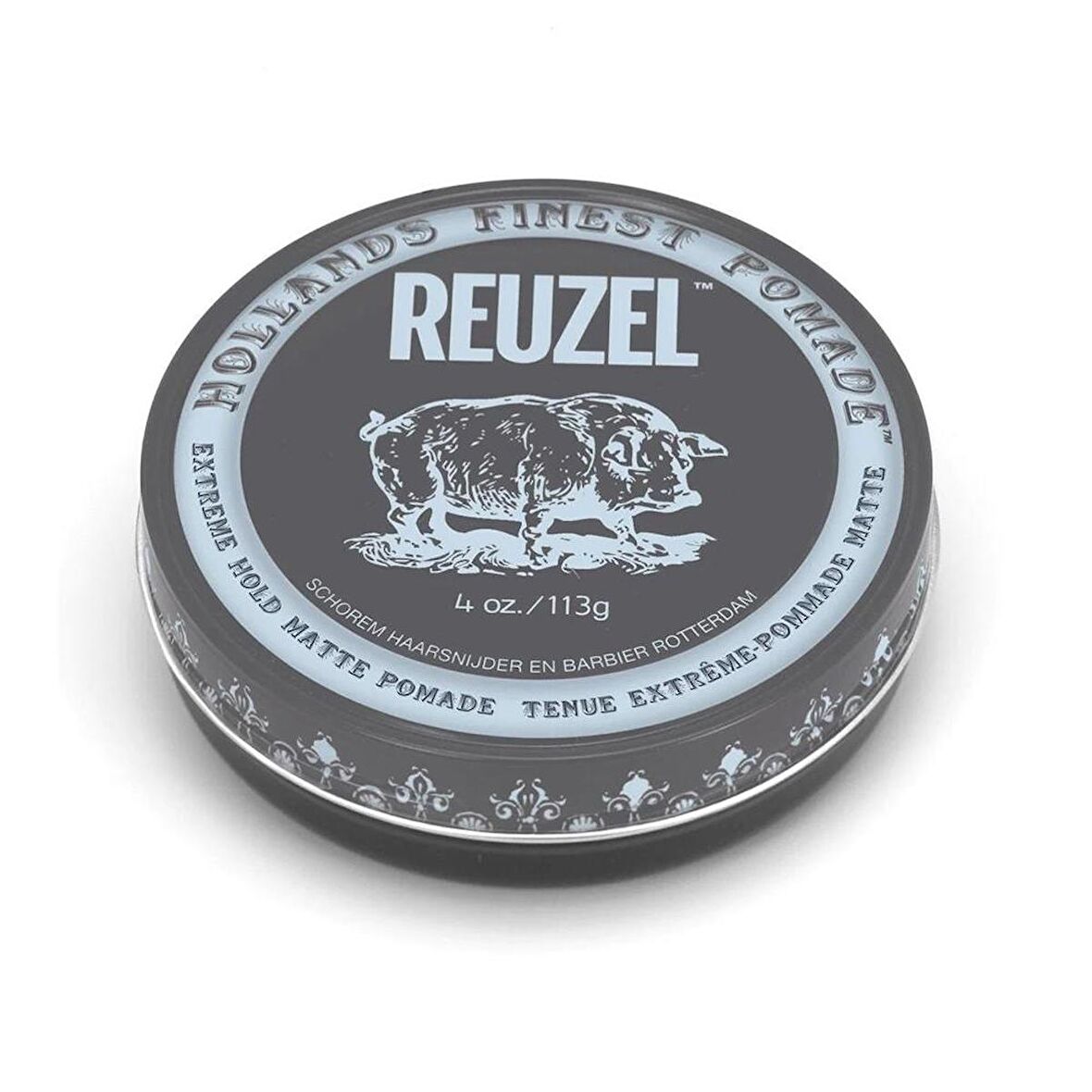 Reuzel Extreme Hold Matte Pomade Erkekler için Saç Şekillendirici Krem 113Gr