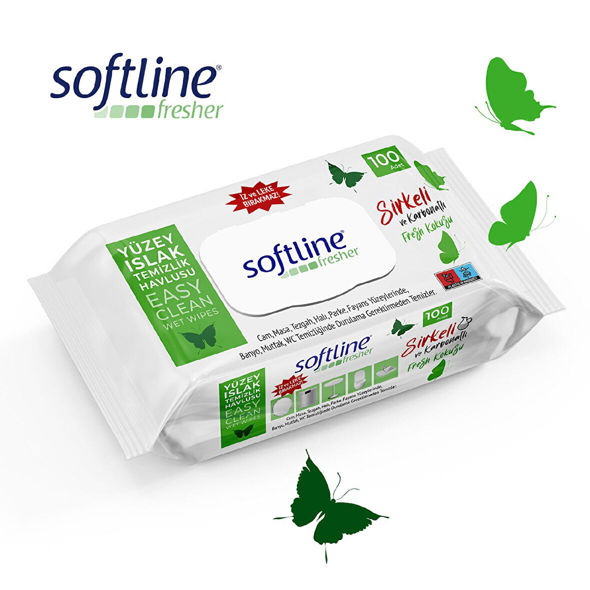 SOFTLİNE FRESH YÜZEY 100 YAPRAK