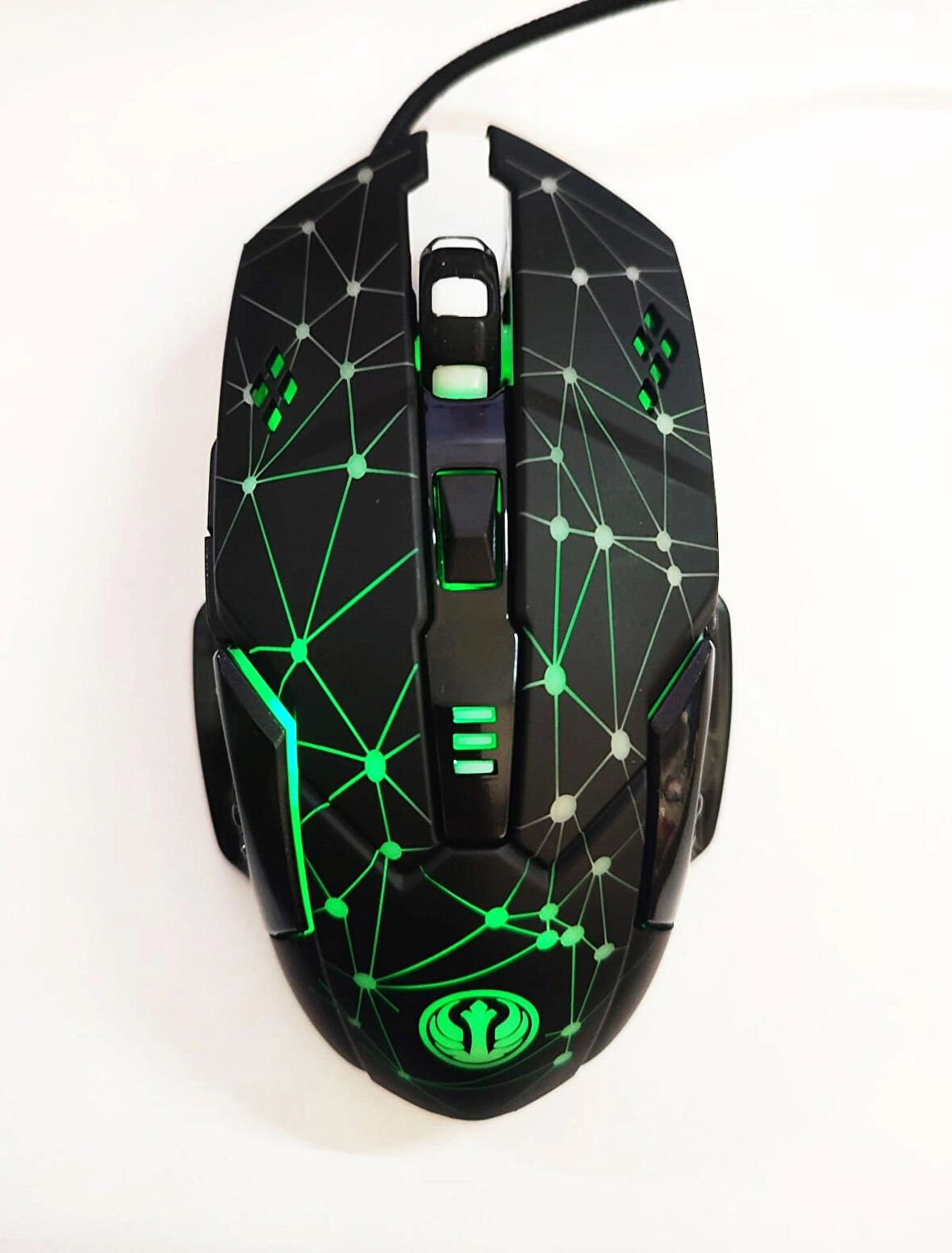  Stalker Warrior GMX7-S Rgb Mouse 2400 Dpi Oyuncu Mouse Gaming Mouse Örgü Kablo E-spor Mouse Pro