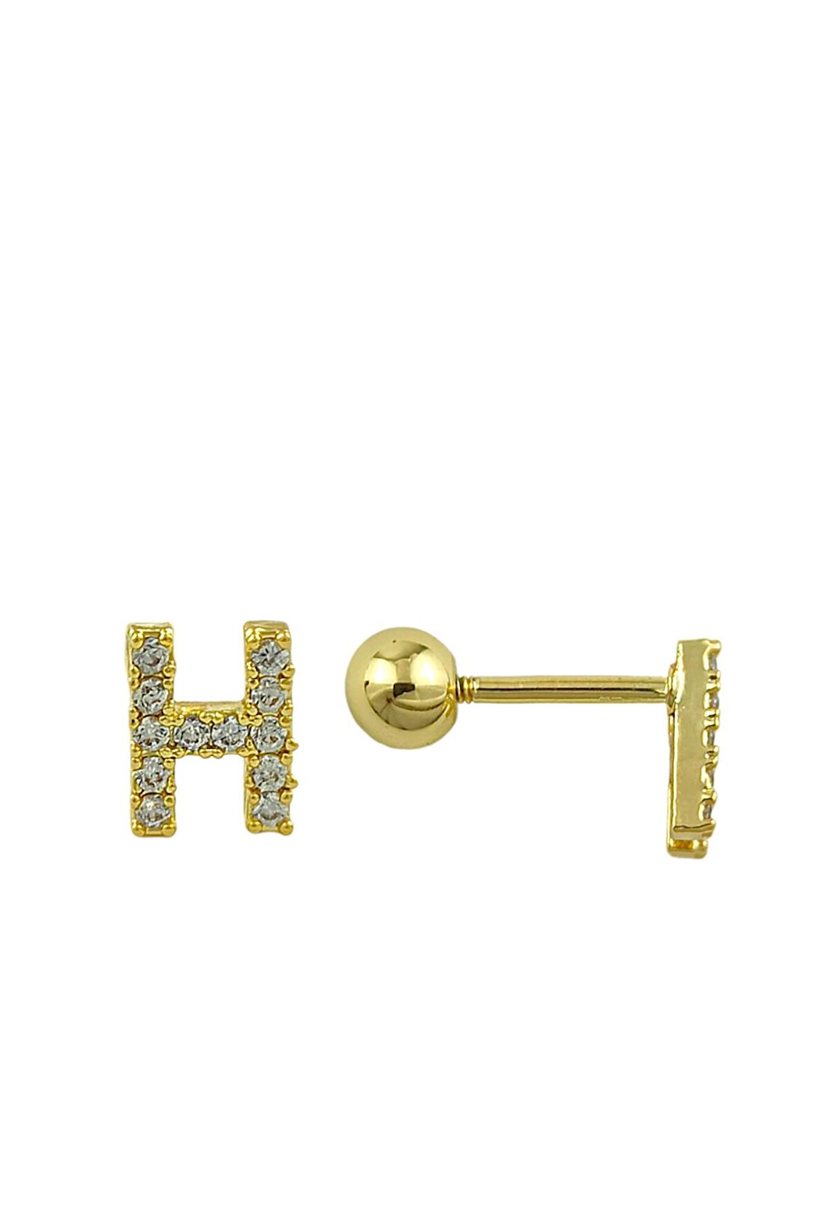 Gold Harf Piercing - H HarfPiercing